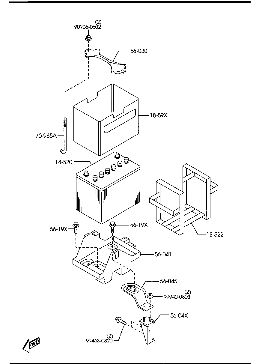 FORD 0259-54-292A - Akunkannatin inparts.fi