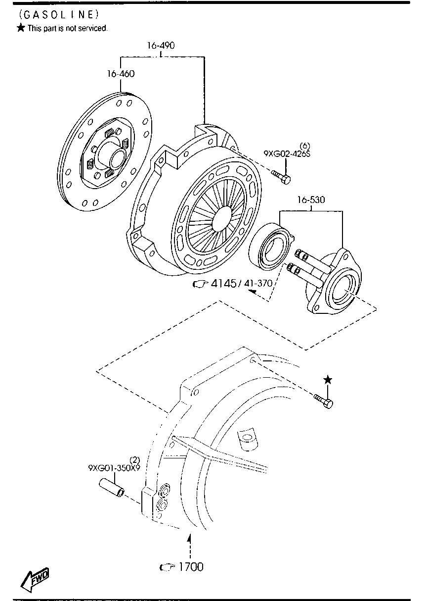 FORD C201-16-490 - Kytkinpaketti inparts.fi