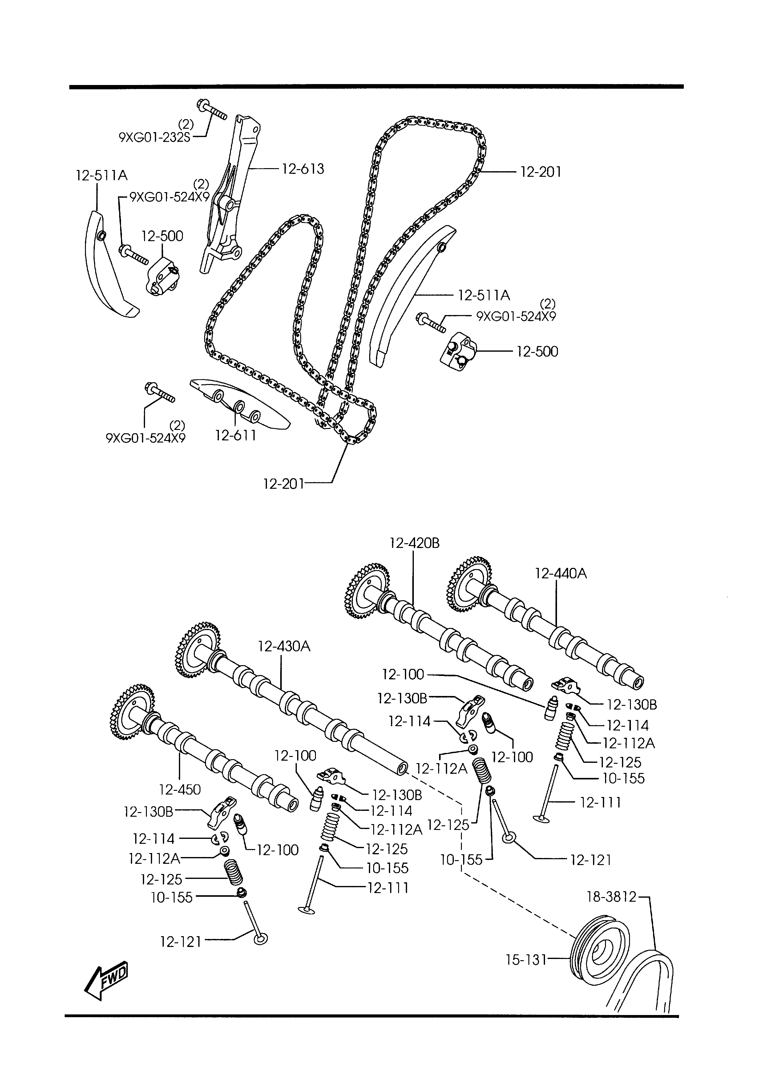 MAZDA GY01-18-381 - Moniurahihna inparts.fi