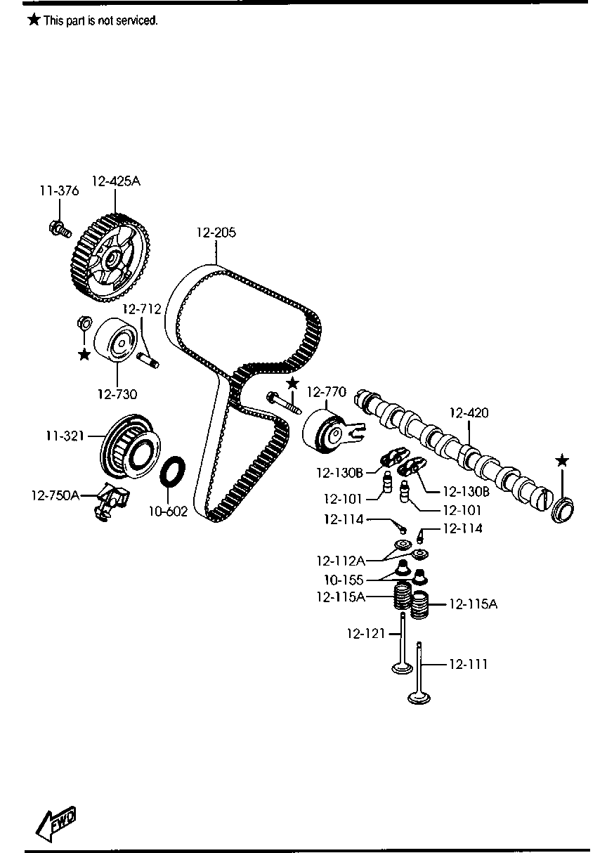 Suzuki Y401-12-730 - Ohjainrulla, hammashihna inparts.fi