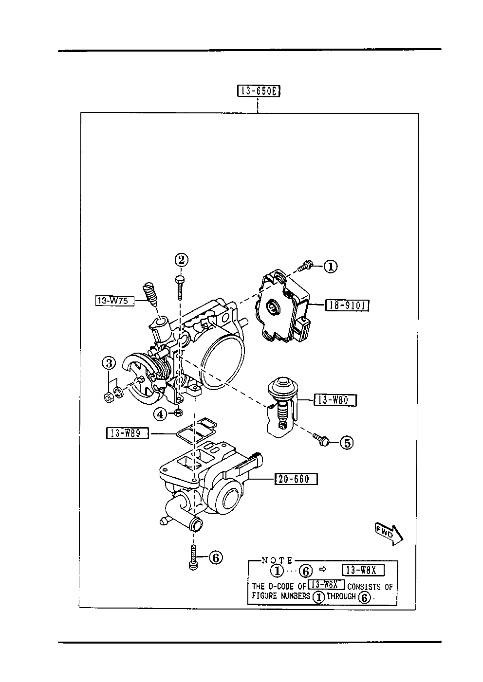 KIA B 630-18-911 - Tunnistin, kaasuläppä inparts.fi