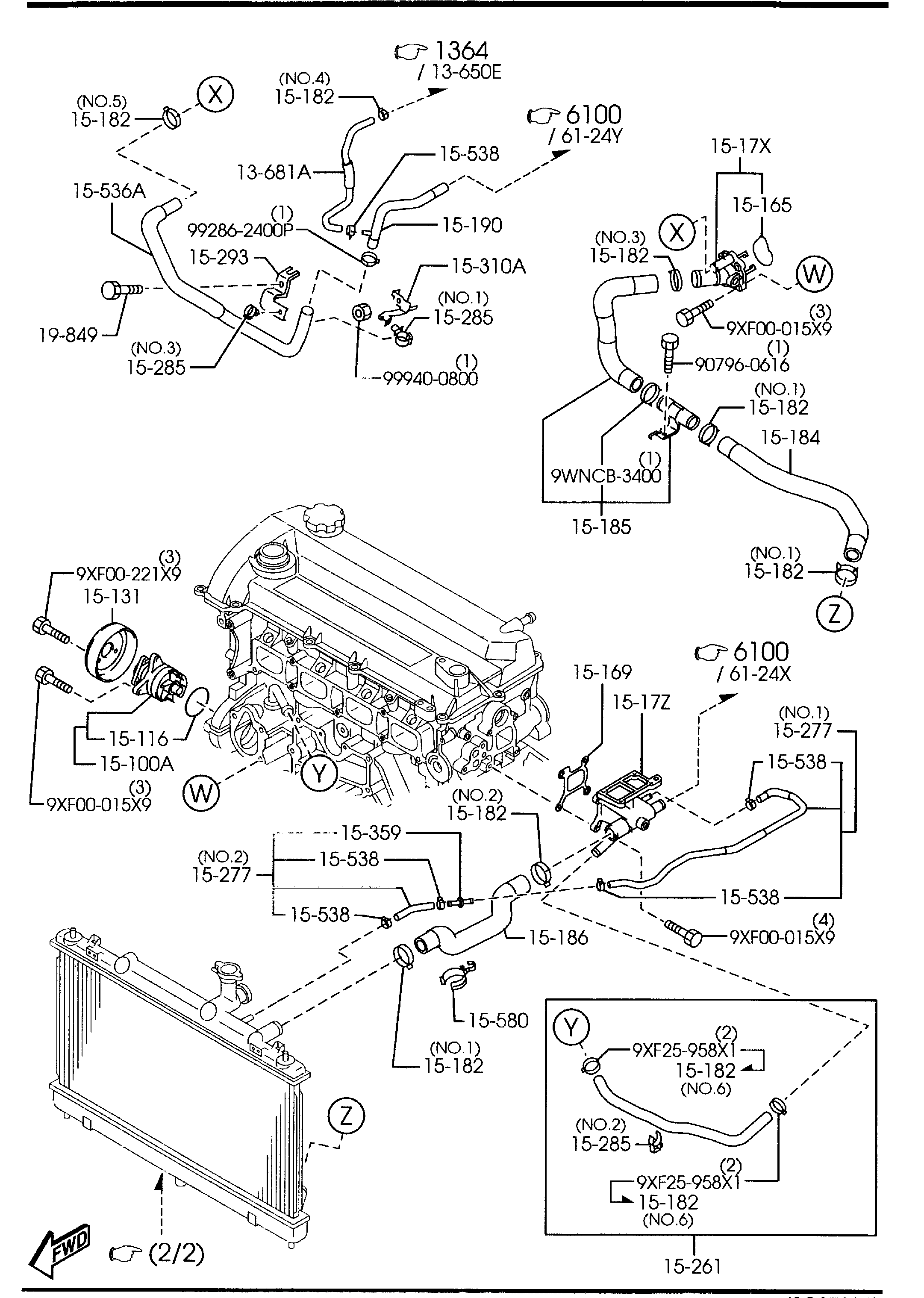 MAZDA L321-15-205 - Korkki, jäähdytin inparts.fi