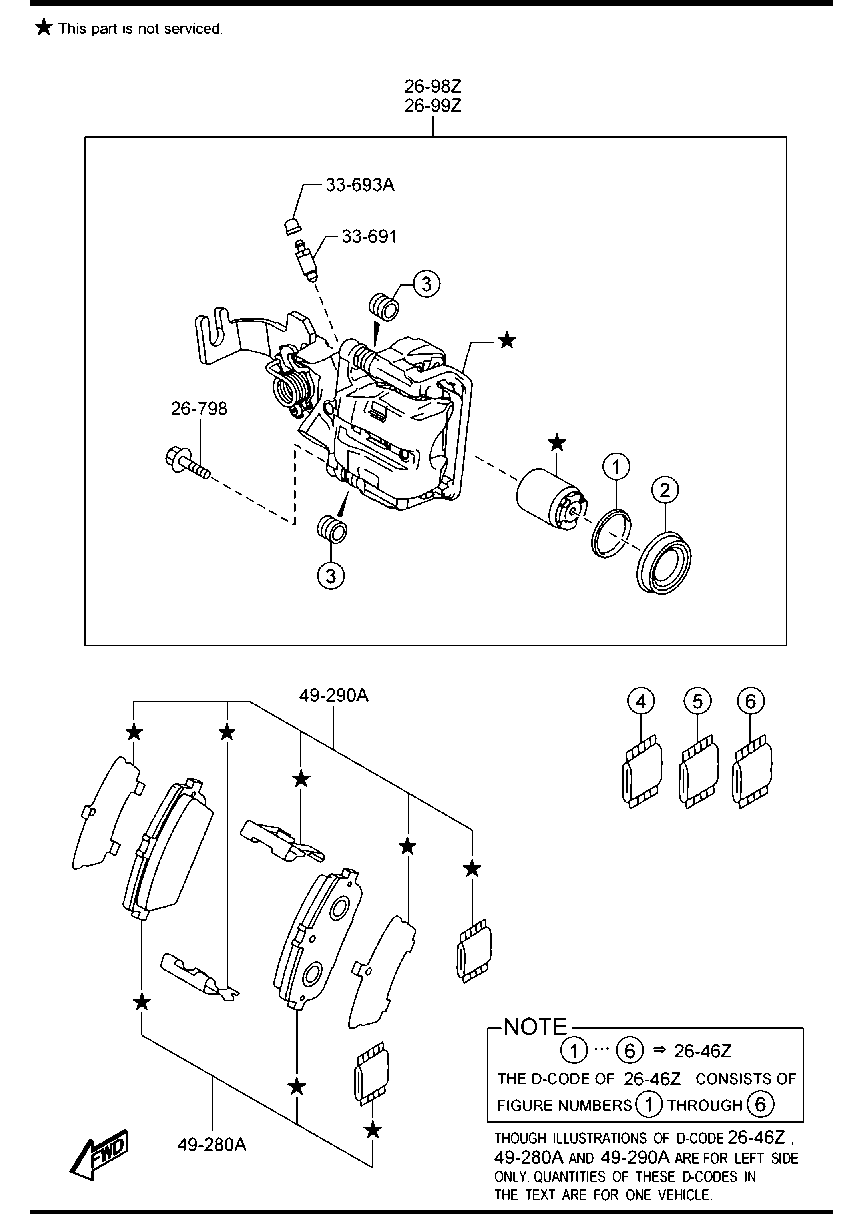 MAZDA NAYJ-26-98ZB - Jarrusatula inparts.fi