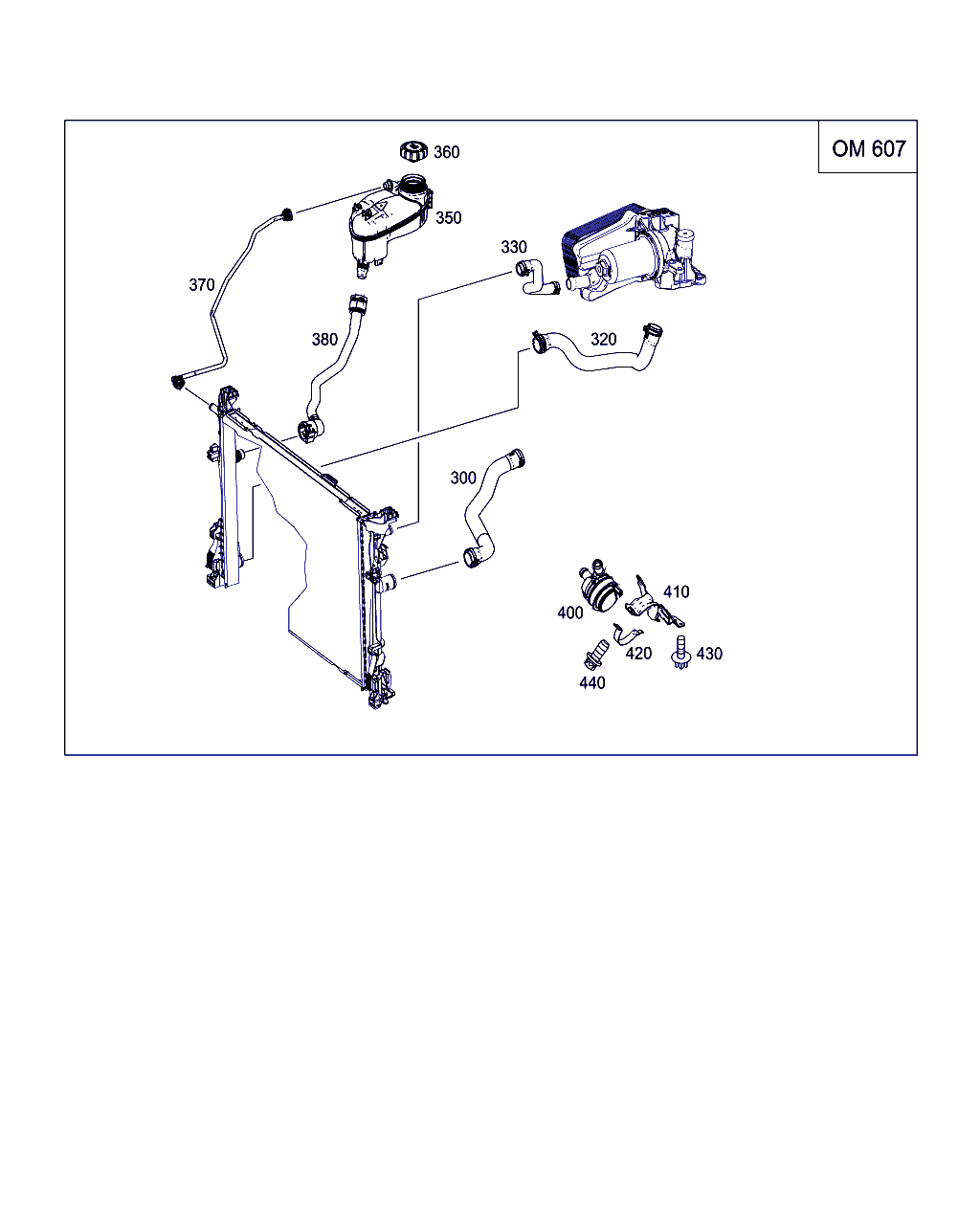 Mercedes-Benz A 246 501 00 58 - Jäähdyttimen letku inparts.fi