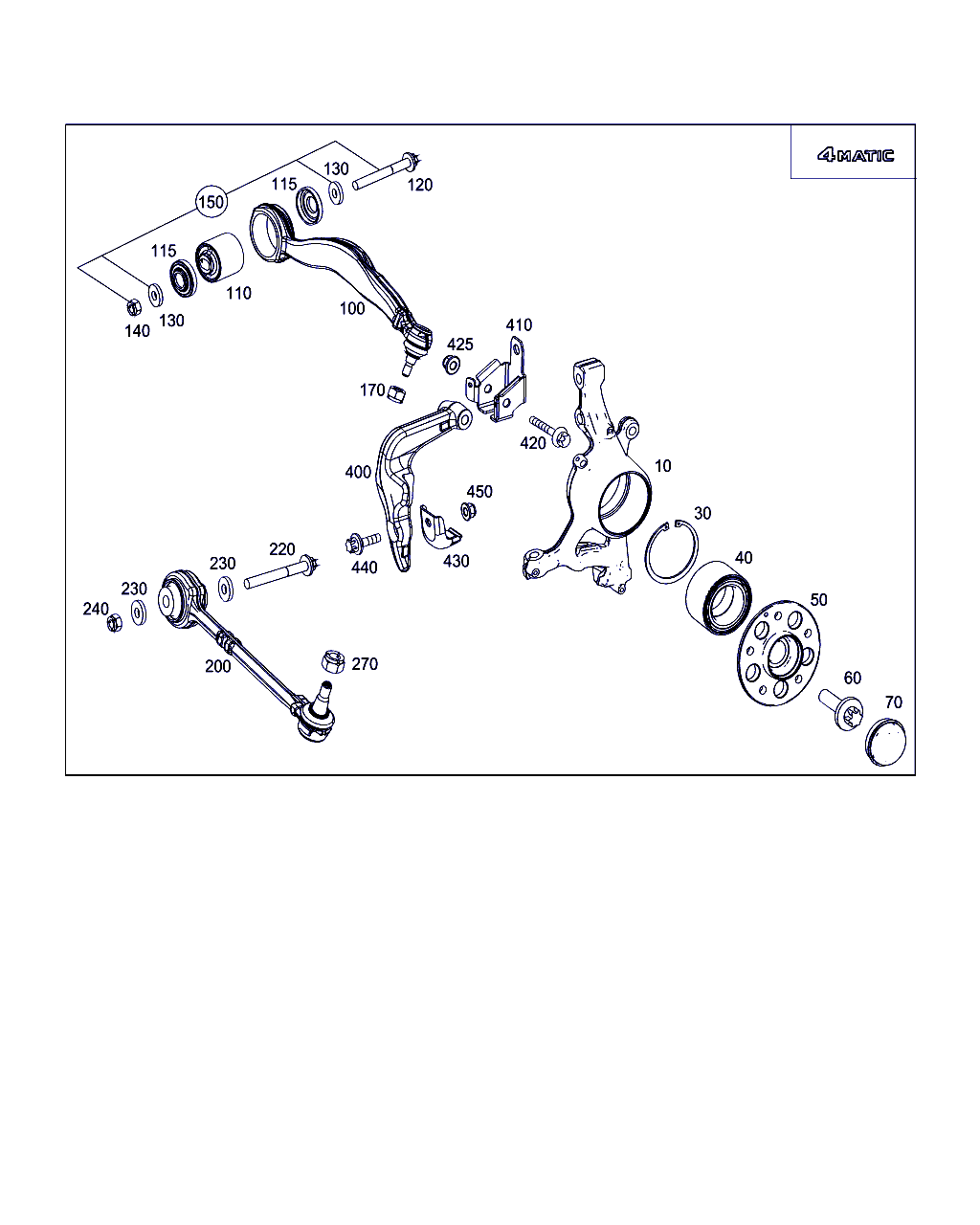 Mercedes-Benz A 212 330 19 11 - Tukivarsi, pyöräntuenta inparts.fi