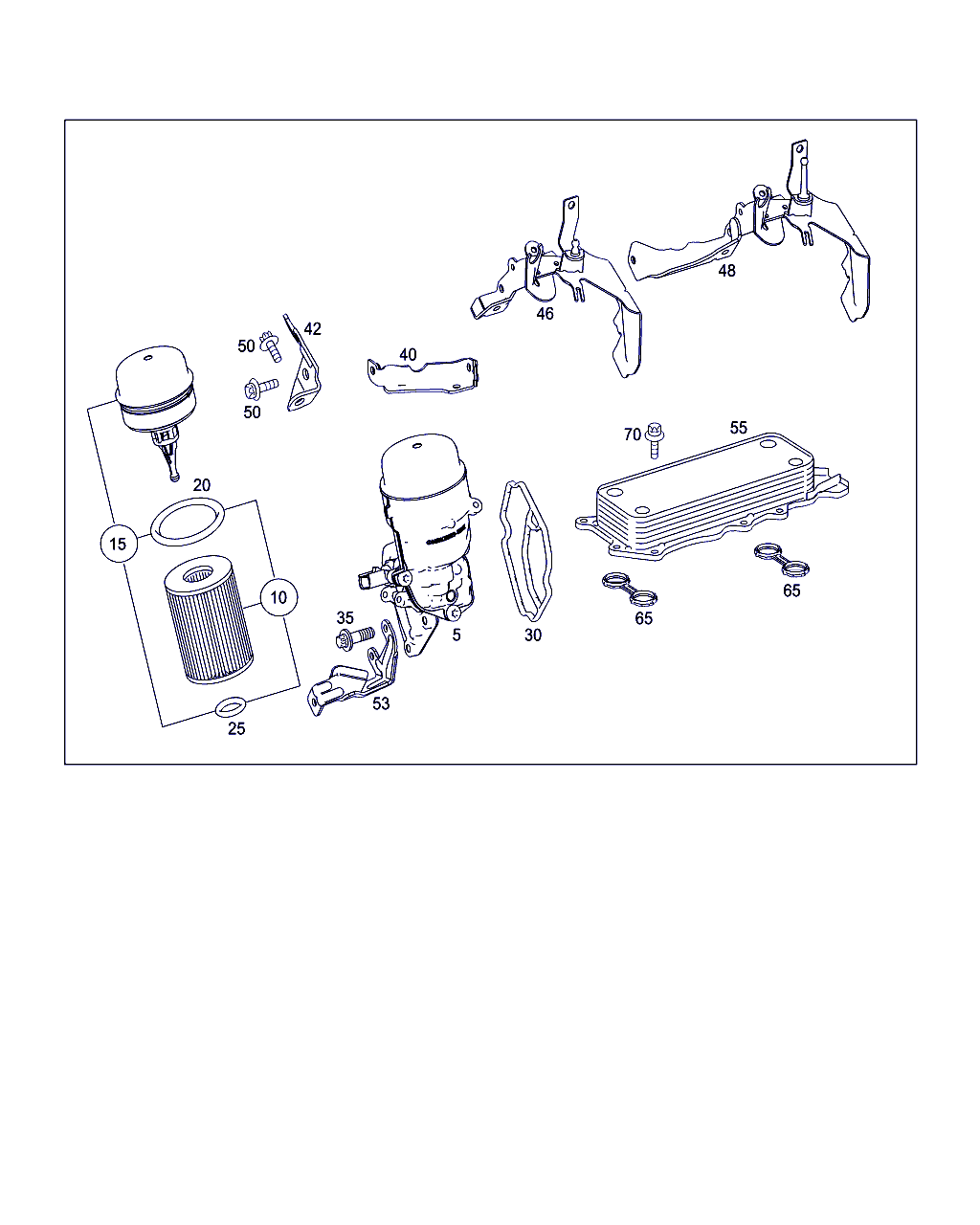 Mercedes-Benz A 642 180 00 38 - Kansi, öljysuodatinpesä inparts.fi