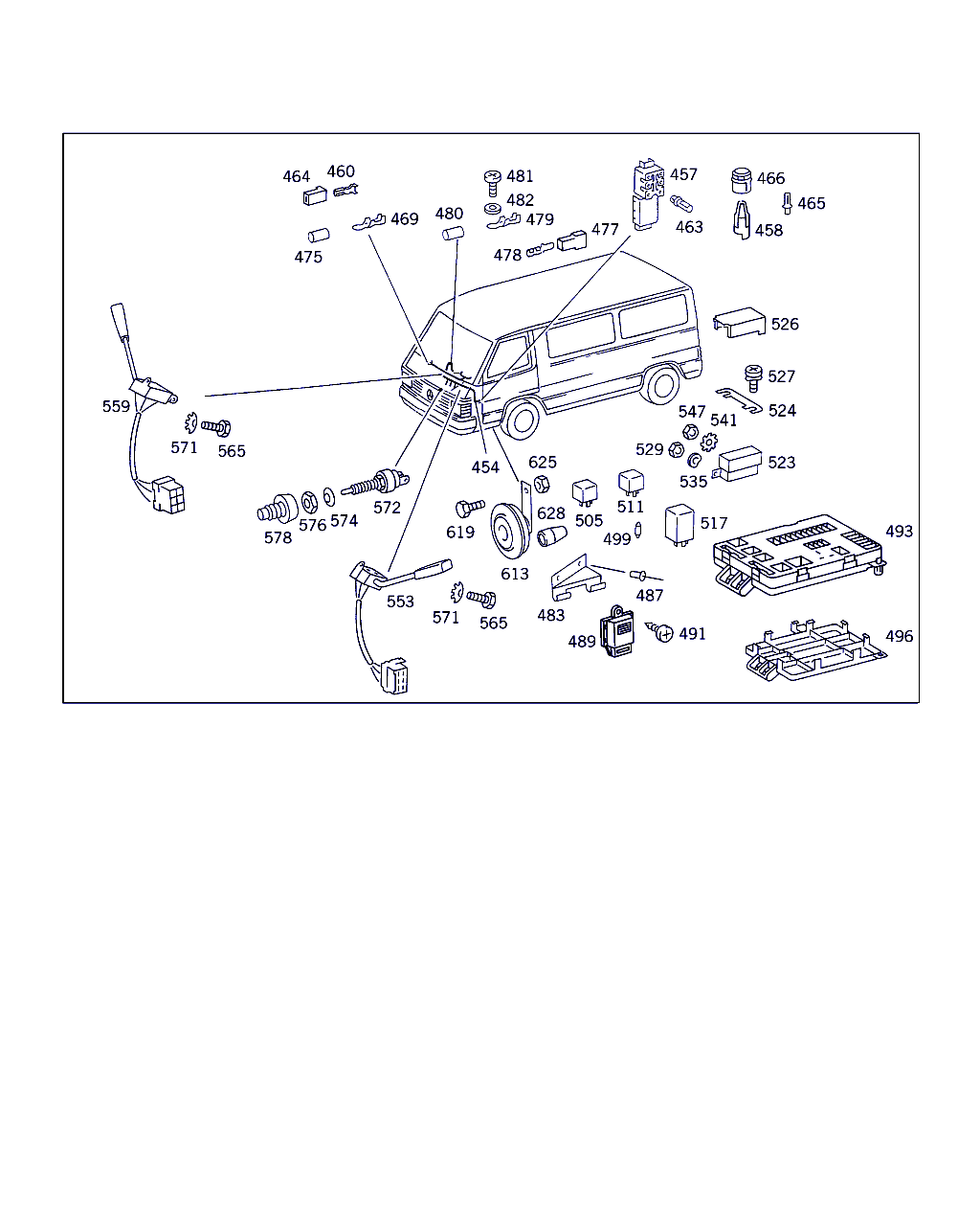 Mercedes-Benz A 002 544 48 32 - Vilkkurele inparts.fi