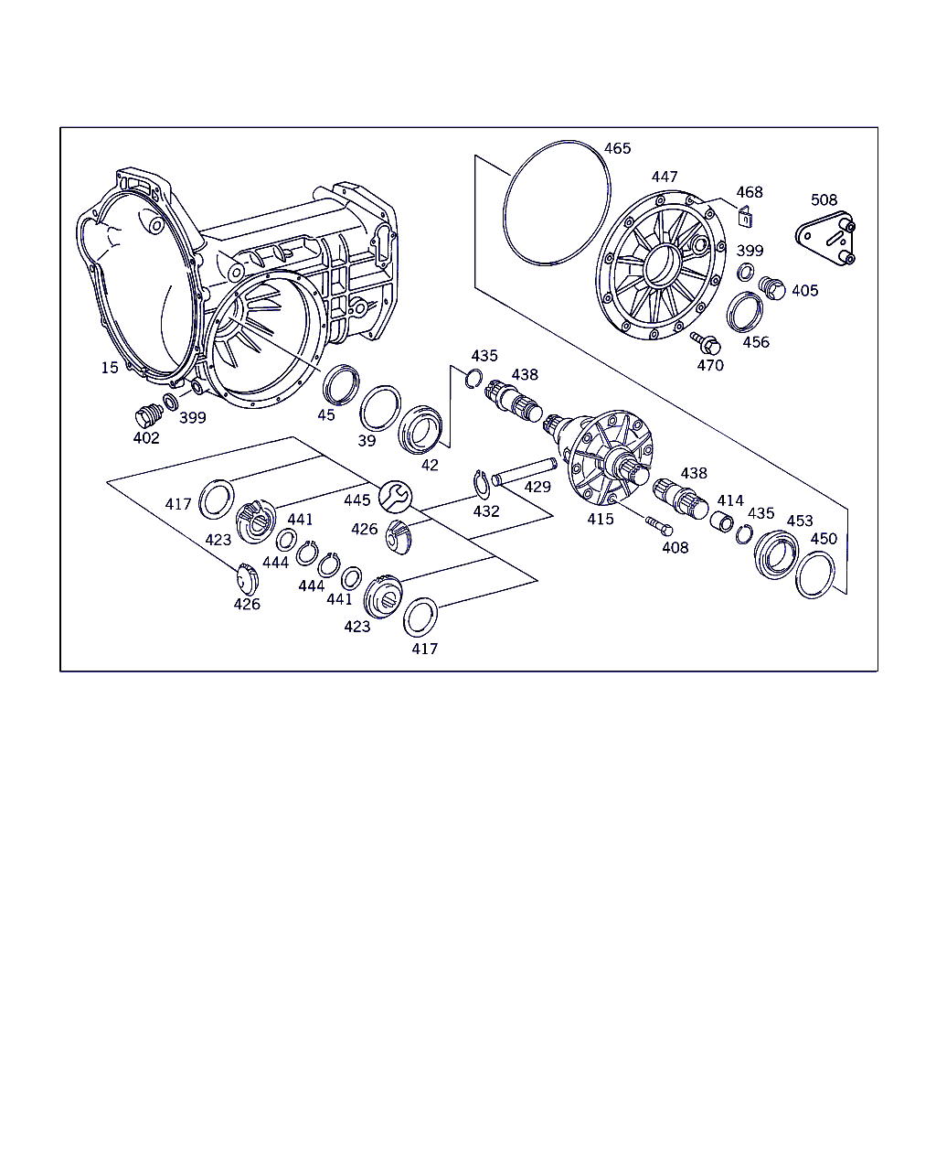 Mercedes-Benz A 631 980 00 02 - Pyöränlaakeri inparts.fi