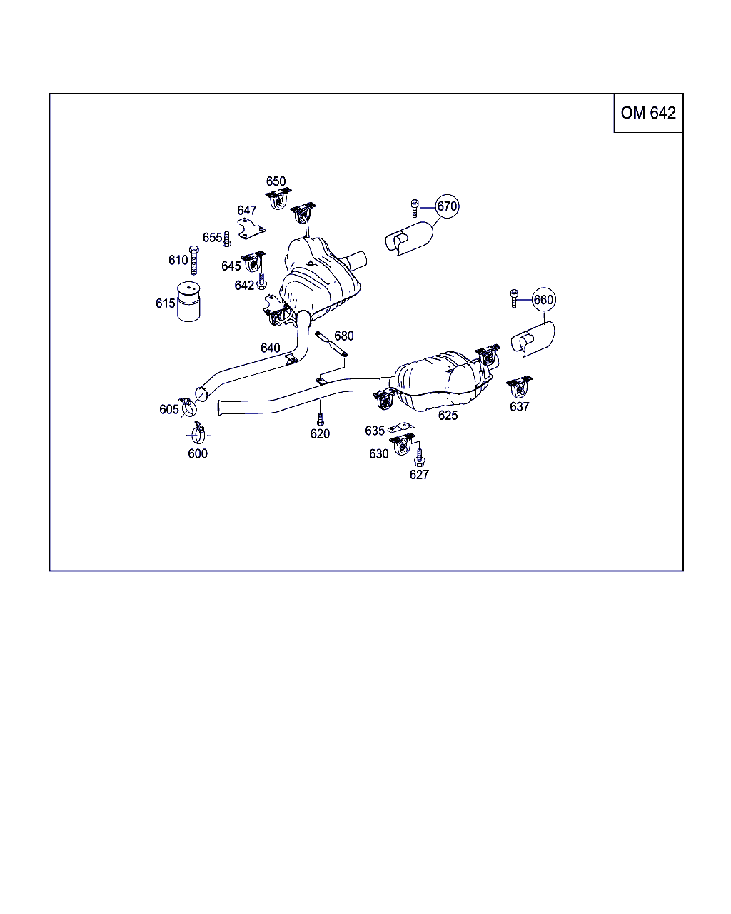 Mercedes-Benz A 000 490 12 41 - Putkenliitin, pakoputkisto inparts.fi