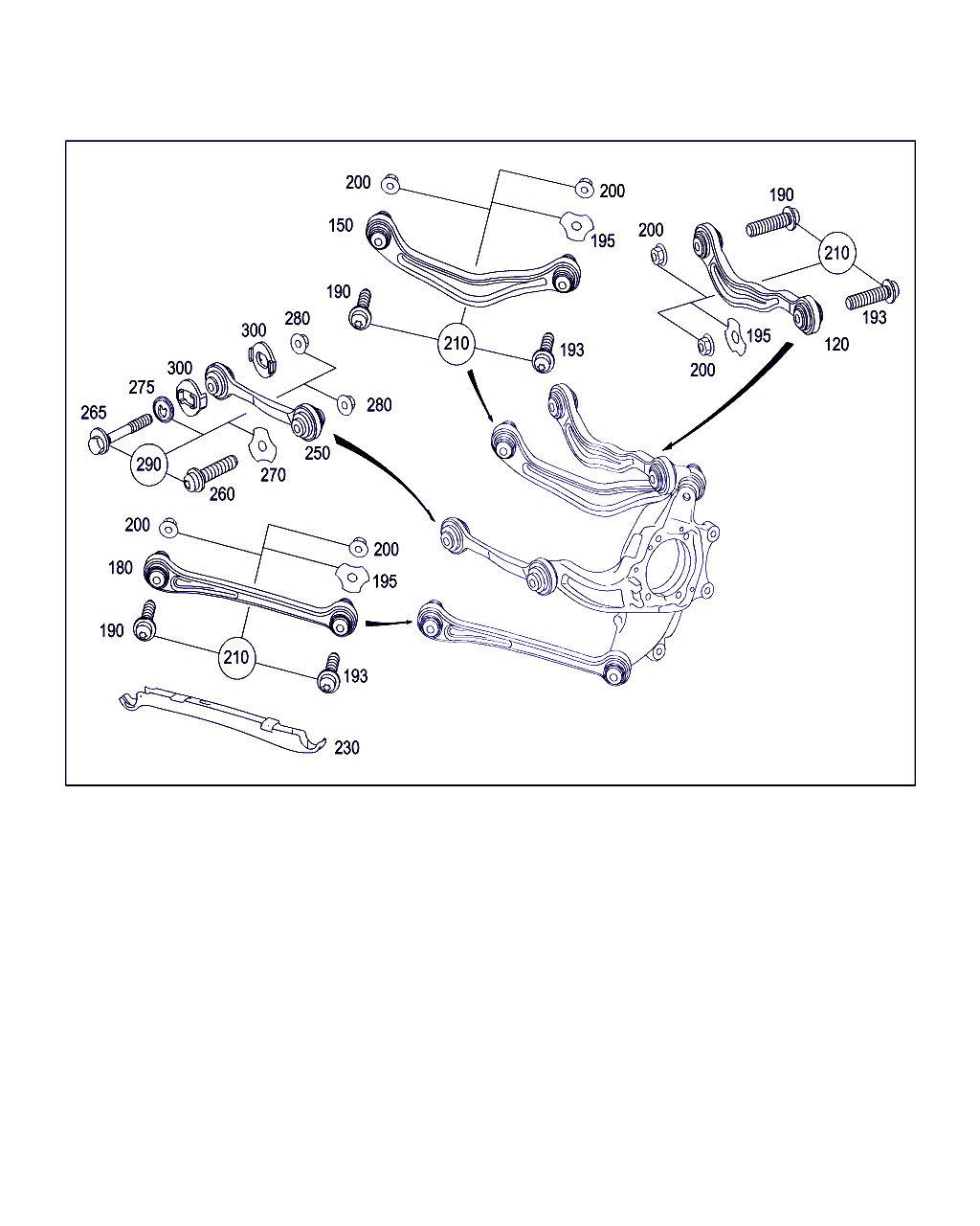 Mercedes-Benz A 221 350 02 06 - Tanko, pyöränripustus inparts.fi