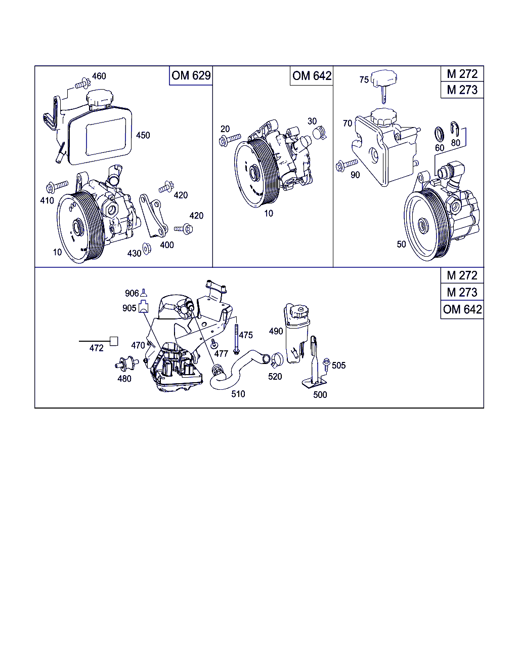 Mercedes-Benz A 000 460 09 83 - Tasaussäiliö, servo-ohjaus inparts.fi