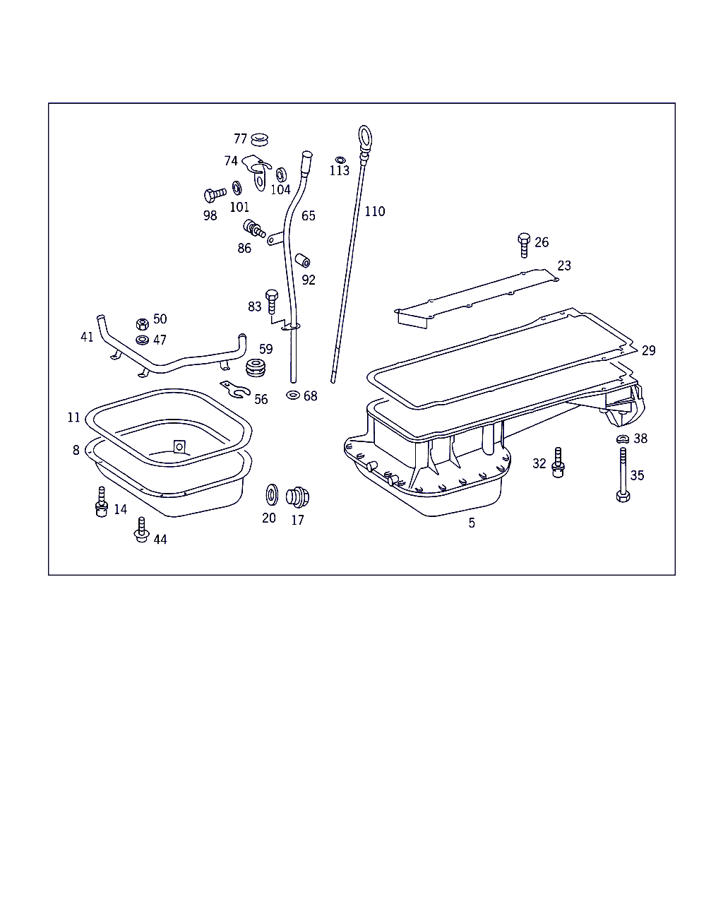 Mercedes-Benz A 123 997 04 30 - Kierretulppa, öljypohja inparts.fi