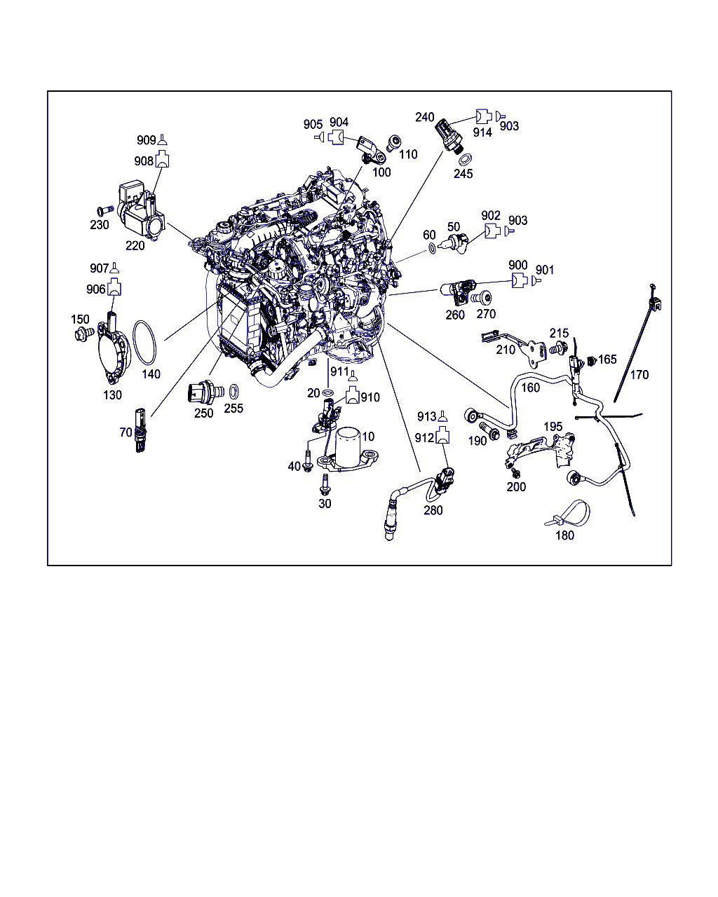 Mercedes-Benz A 276 905 12 00 - Impulssianturi, kampiakseli inparts.fi