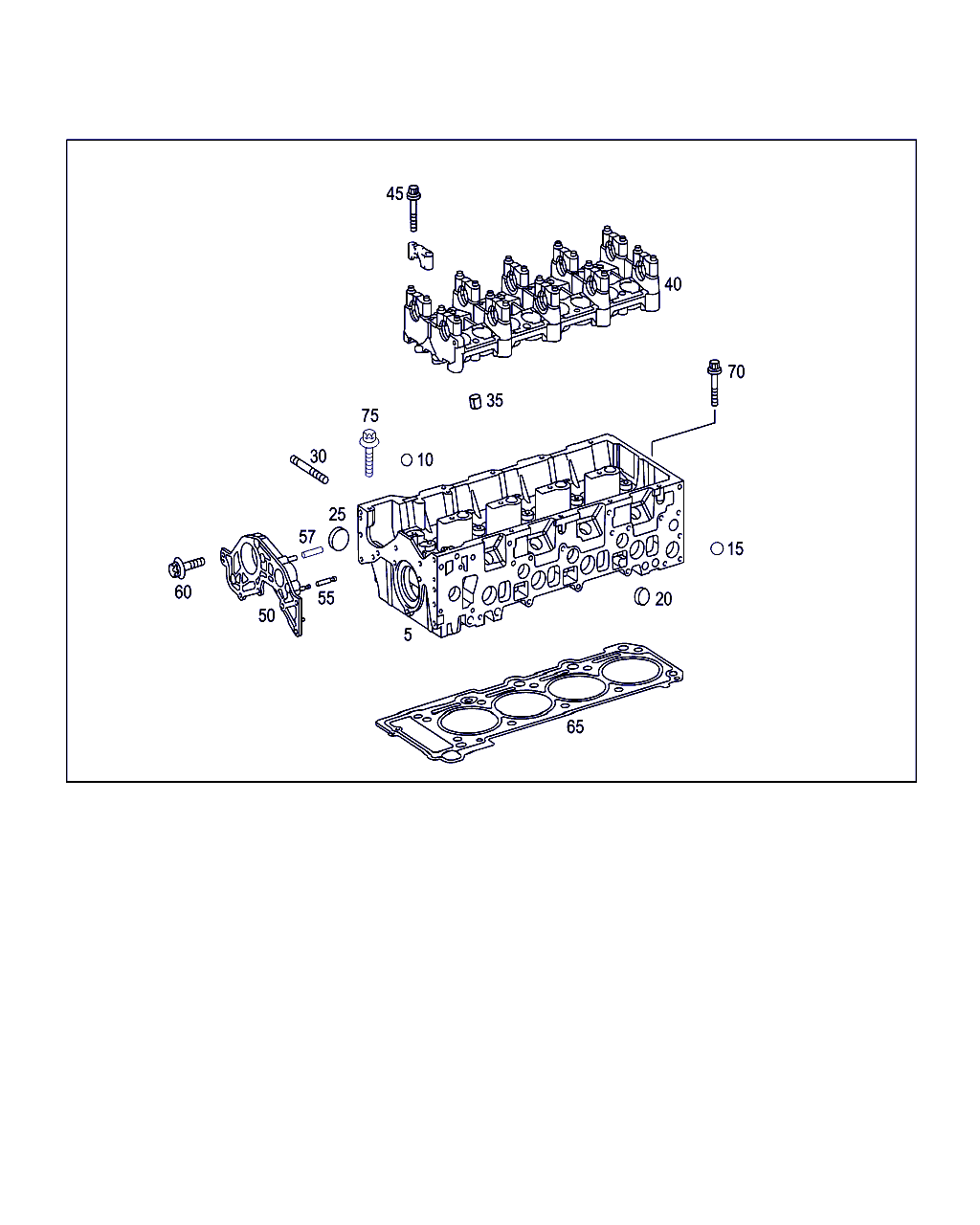 Mercedes-Benz A 646 016 17 20 - Tiiviste, sylinterikansi inparts.fi