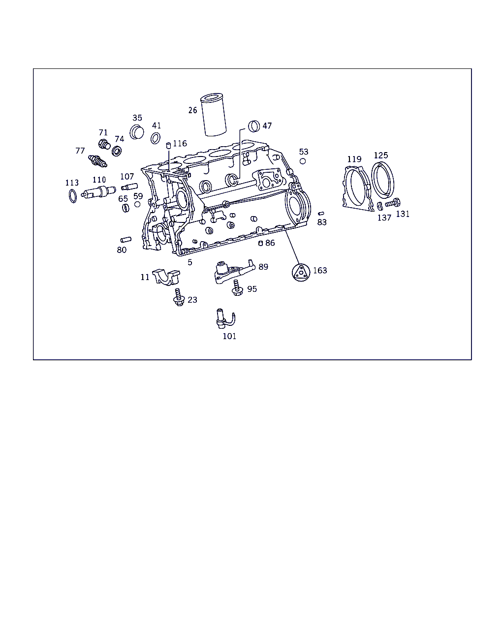 Mercedes-Benz A 601 011 01 08 - Akselitiiviste, kampiakseli inparts.fi