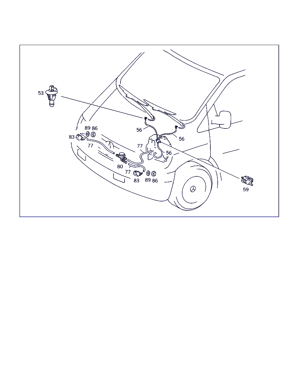 Mercedes-Benz A 000 860 02 62 - Venttiili, lasinpesulaite inparts.fi