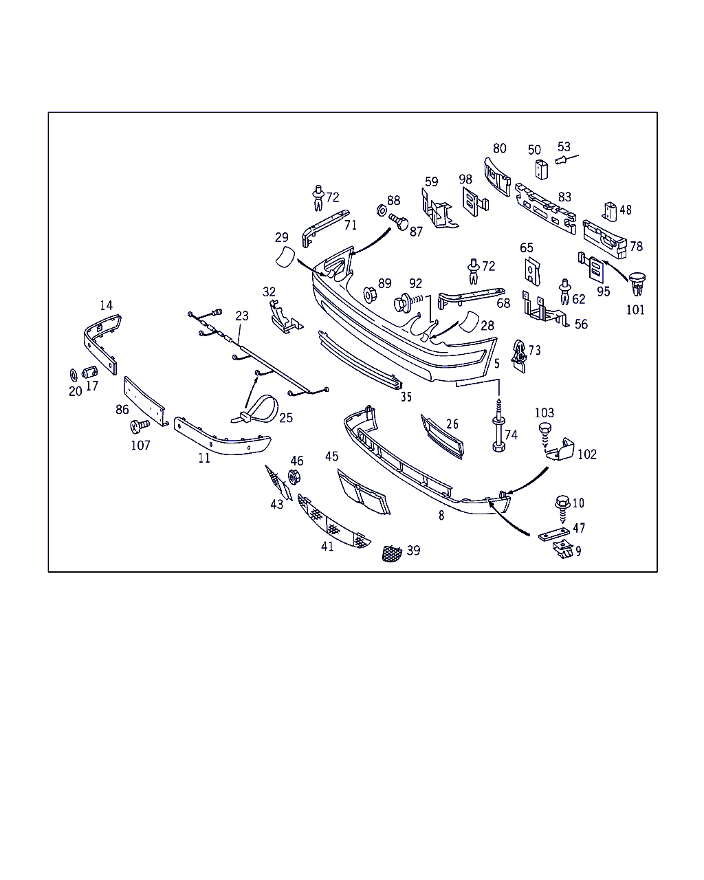 Mercedes-Benz A 001 542 59 18 - Sensori, pysäköintitutka inparts.fi