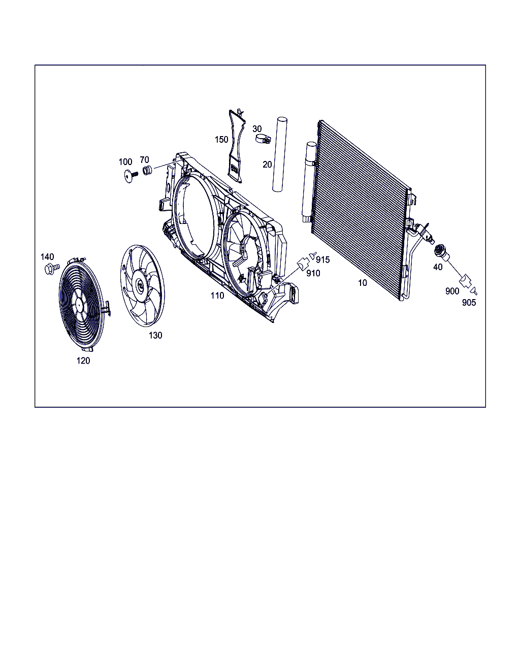 VW A 906 500 04 54 - Lauhdutin, ilmastointilaite inparts.fi