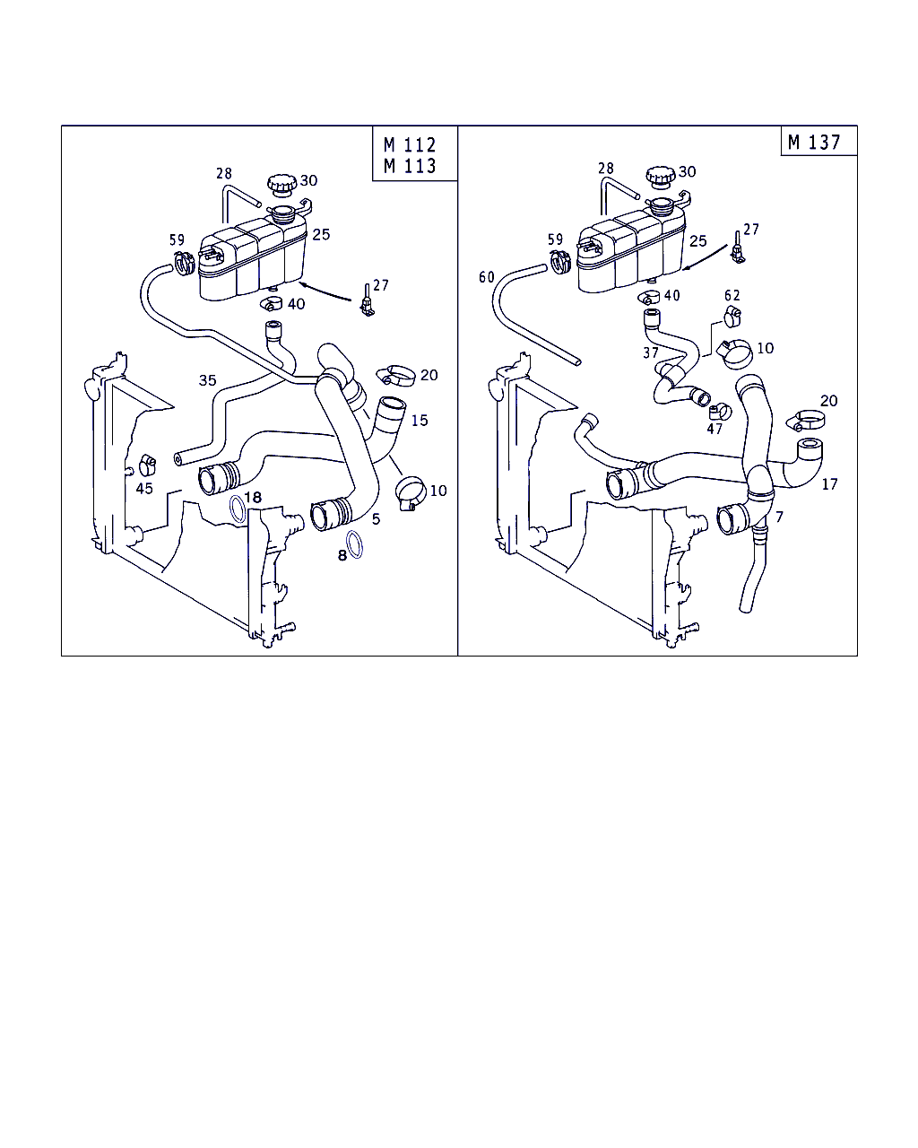 Mercedes-Benz A 210 501 03 15 - Korkki, jäähdytin inparts.fi