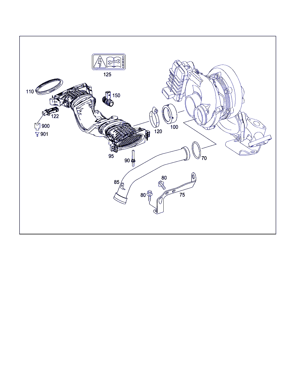 Mercedes-Benz A 642 094 02 80 - Ilmamassamittari inparts.fi