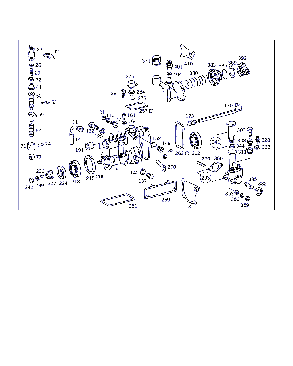 Mercedes-Benz A 000 090 00 50 - Polttoainepumppu inparts.fi