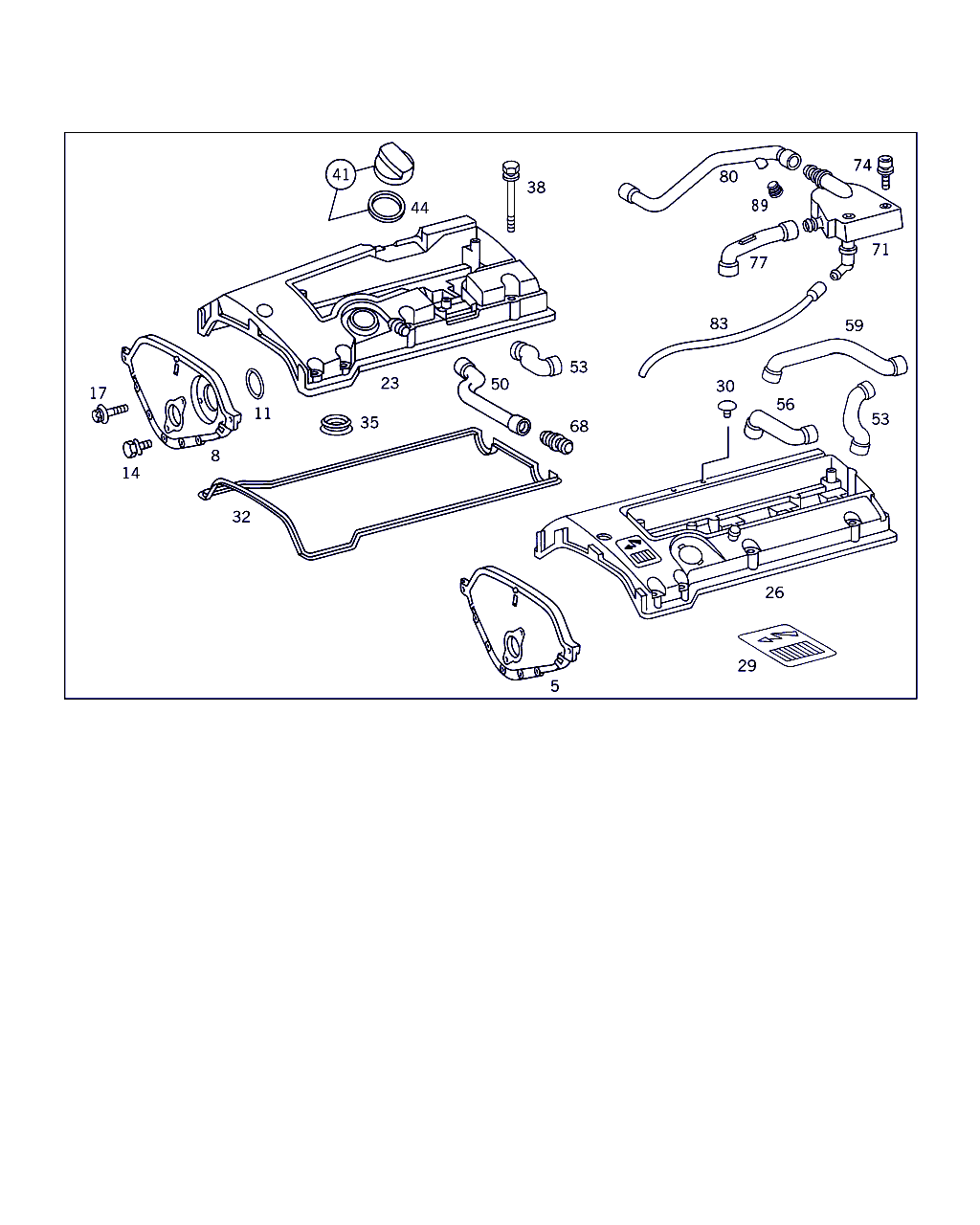 Mercedes-Benz A 111 016 07 21 - Tiivisterengas, tulppaistukka inparts.fi