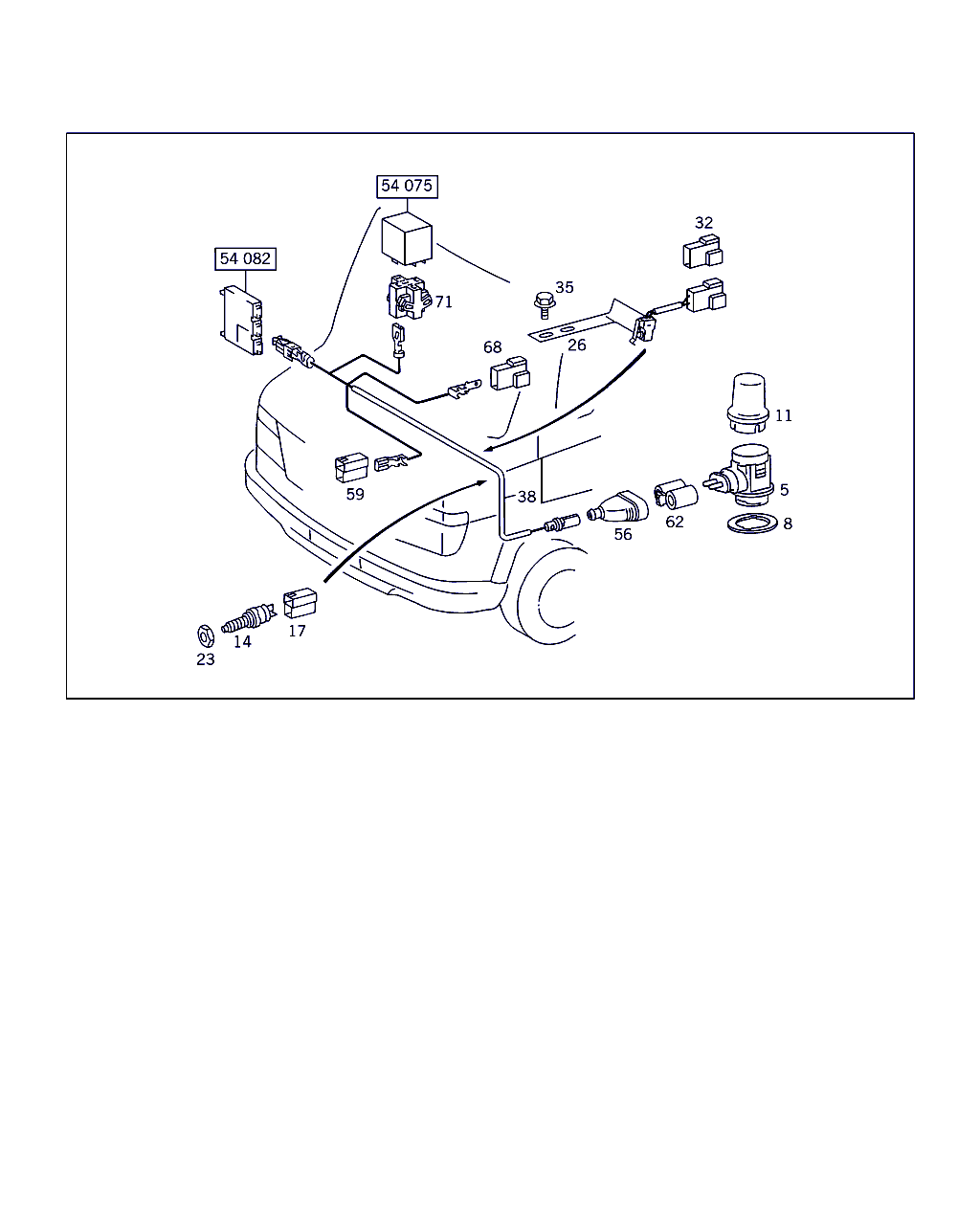 Setra A 000 545 67 04 - Kytkin, ajovalo inparts.fi