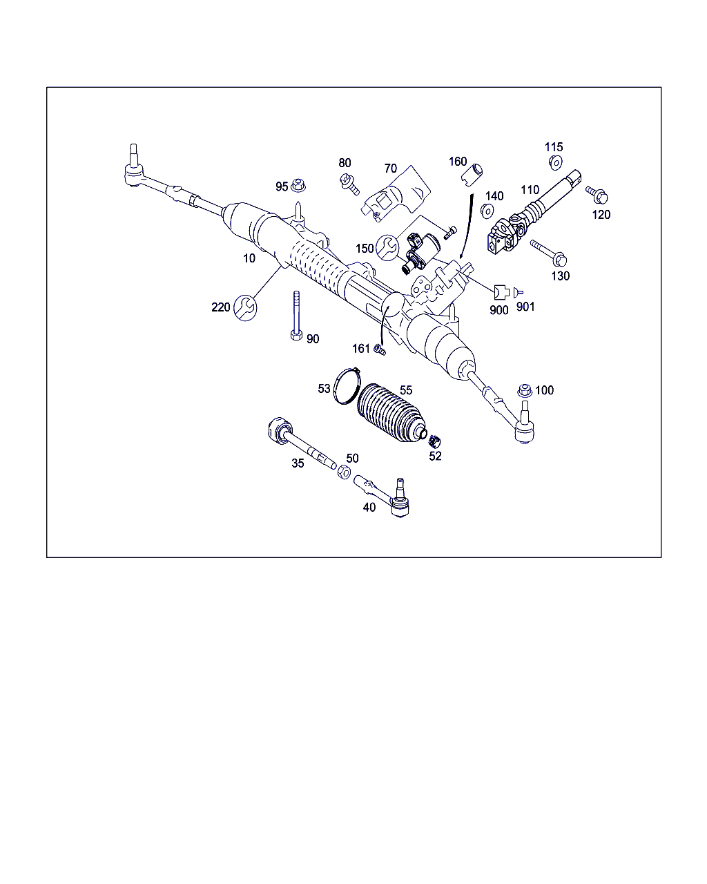 Mercedes-Benz A 221 460 49 00 - Ohjausvaihde inparts.fi