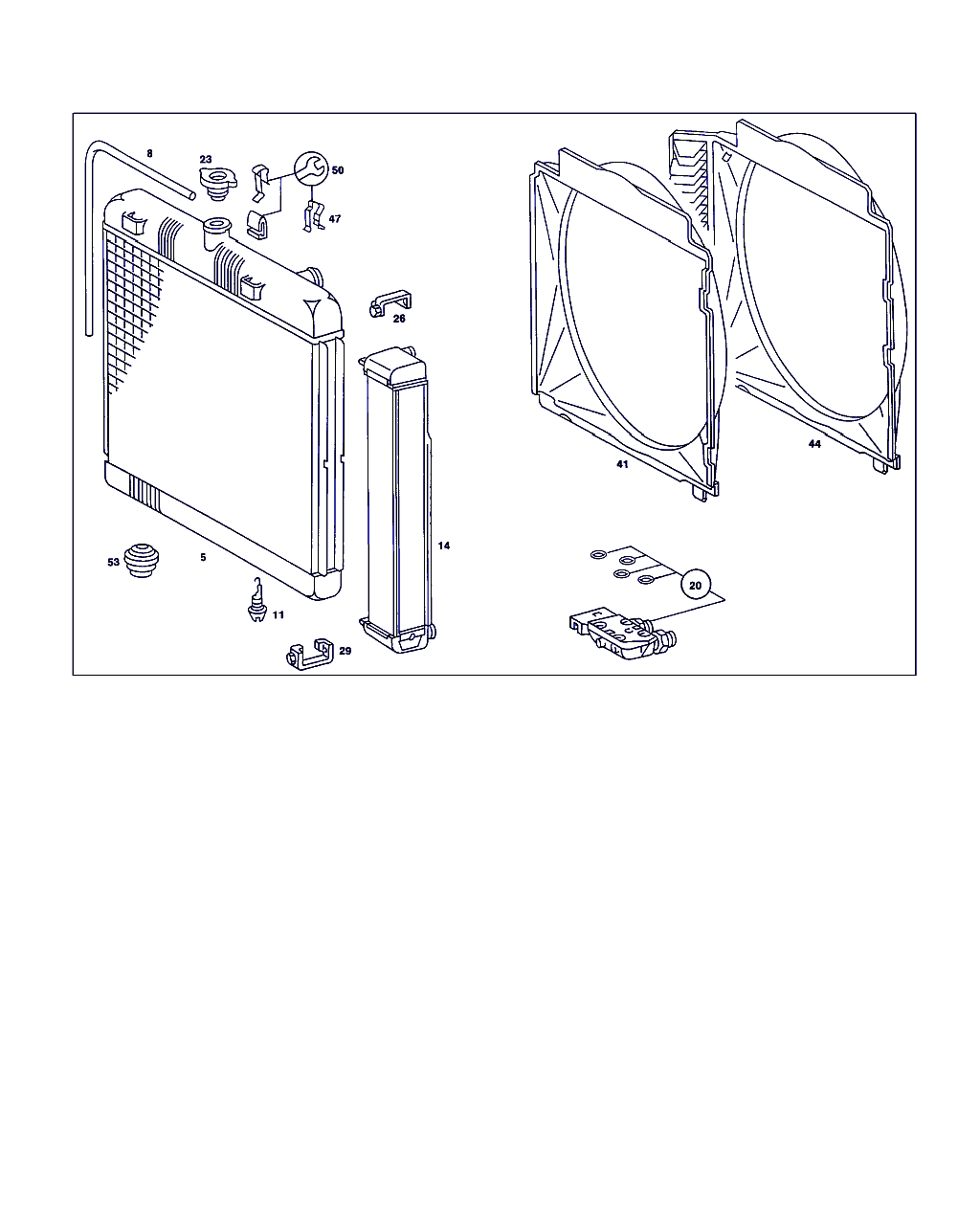 Mercedes-Benz A 123 501 02 15 - Korkki, jäähdytin inparts.fi