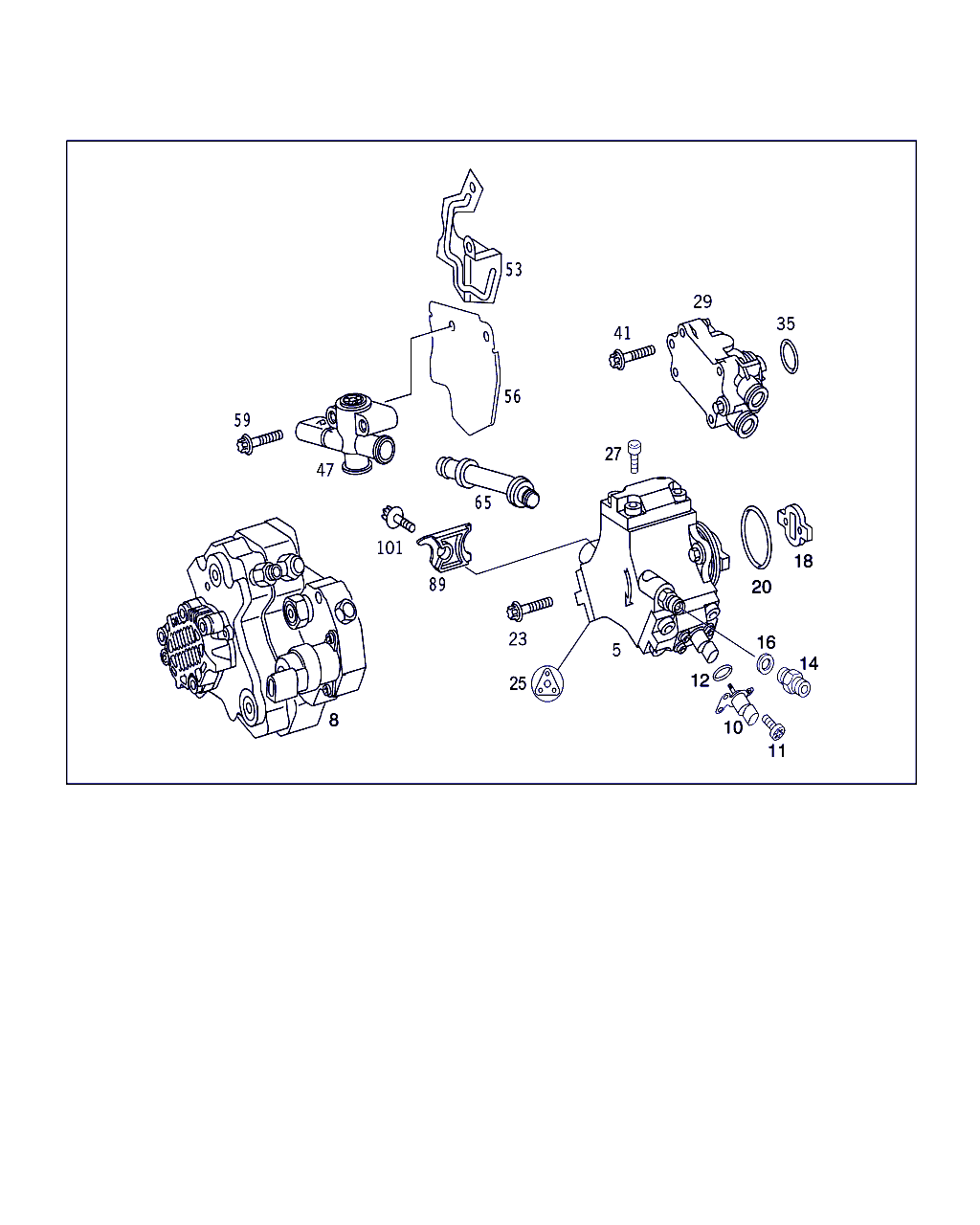 Mercedes-Benz A 000 078 03 80 - Tiivisterengas, ruiskutusventtiili inparts.fi