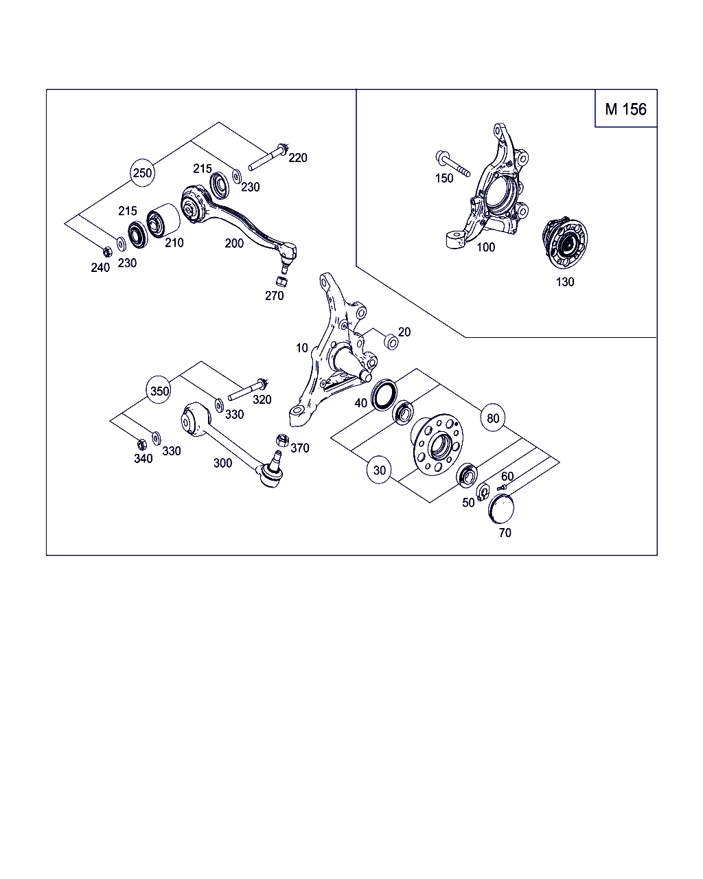 Mercedes-Benz A 204 330 43 11 - Tukivarsi, pyöräntuenta inparts.fi