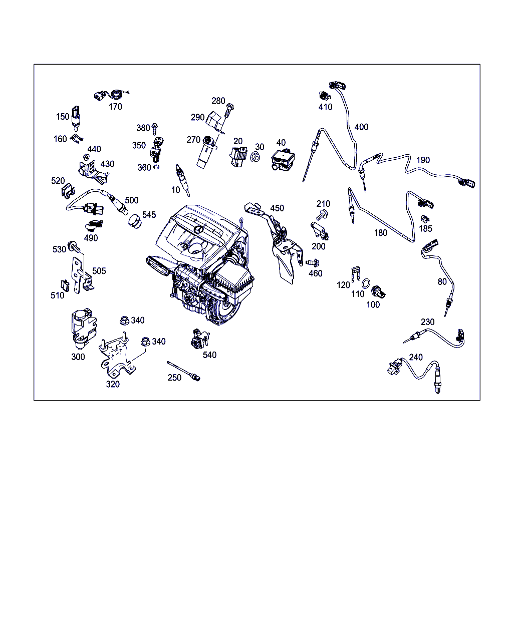 Mercedes-Benz A 607 905 03 00 - Impulssianturi, kampiakseli inparts.fi