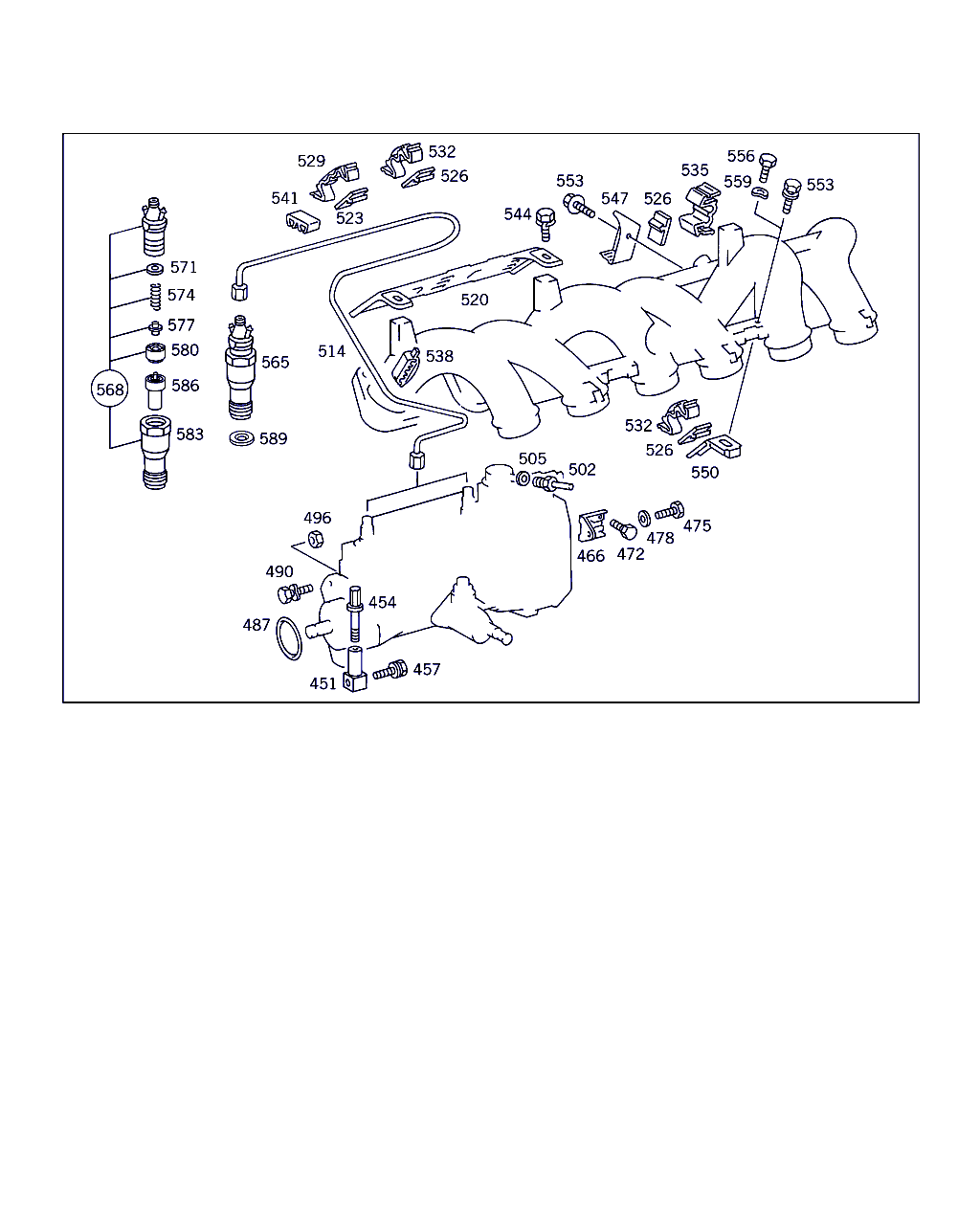 Mercedes-Benz A 002 017 40 21 - Suuttimen pidike inparts.fi