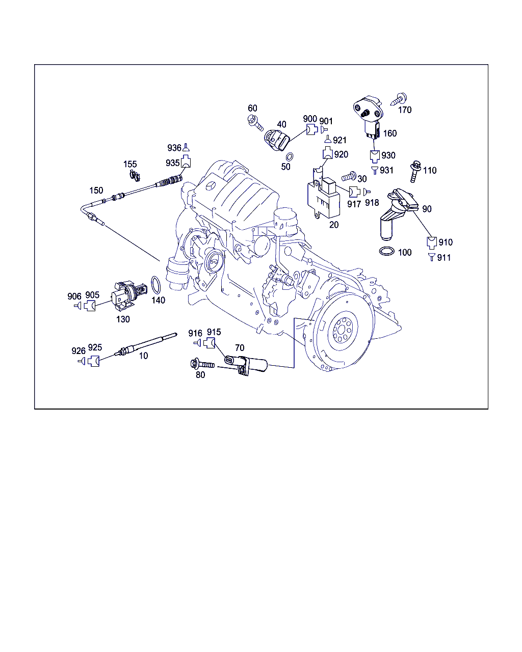 Smart A 003 153 27 28 - POSITION SENSOR inparts.fi