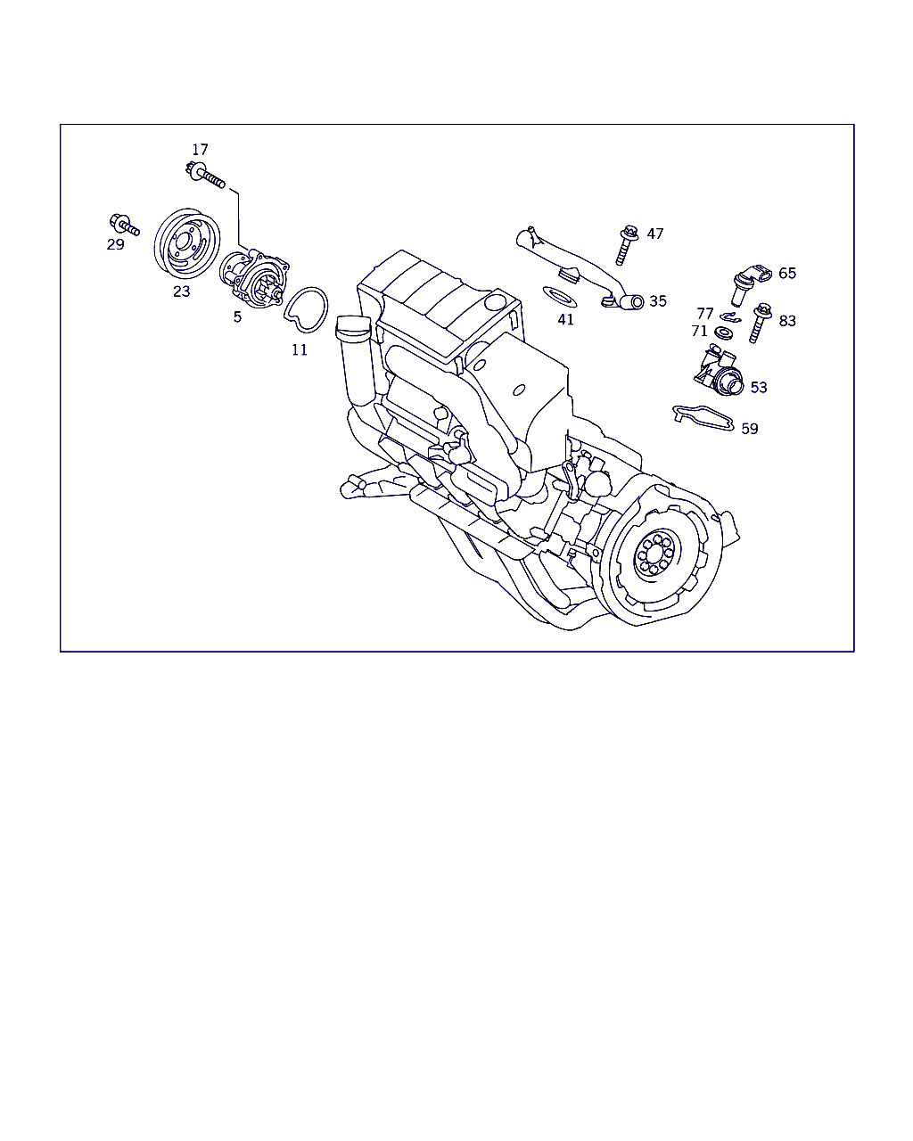 Mercedes-Benz A 166 200 06 20 - Vesipumppu inparts.fi