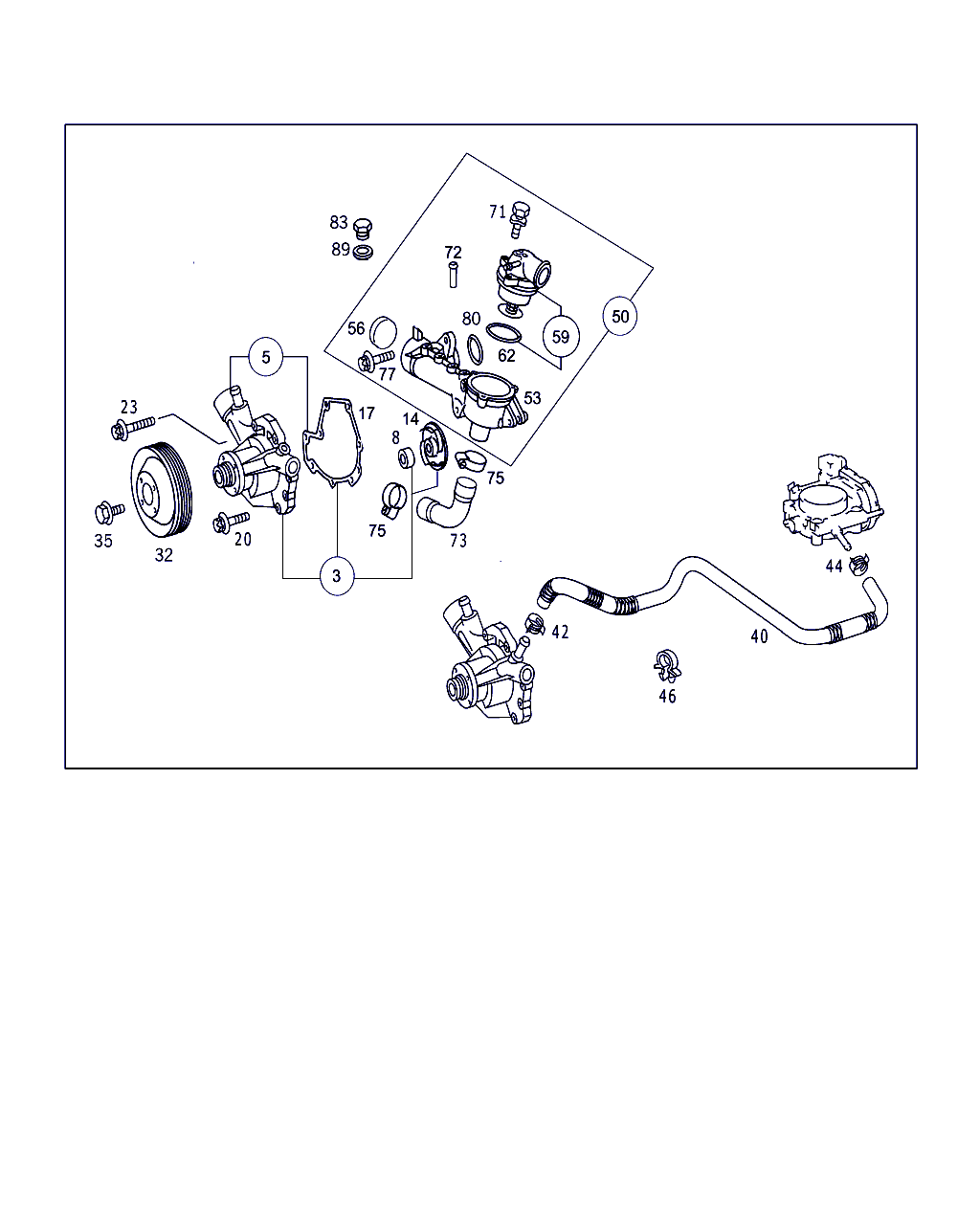 Mercedes-Benz N 007604 014110 - Korkki, jäähdytyslaippa inparts.fi