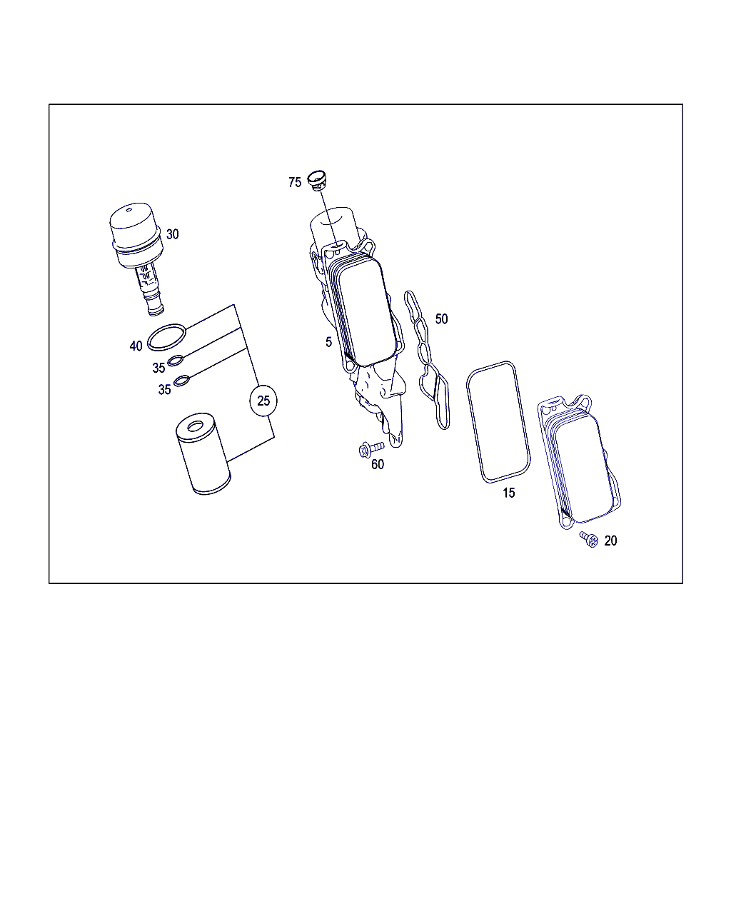 Mercedes-Benz A 272 184 02 80 - Tiiviste, öljynjäähdytin inparts.fi