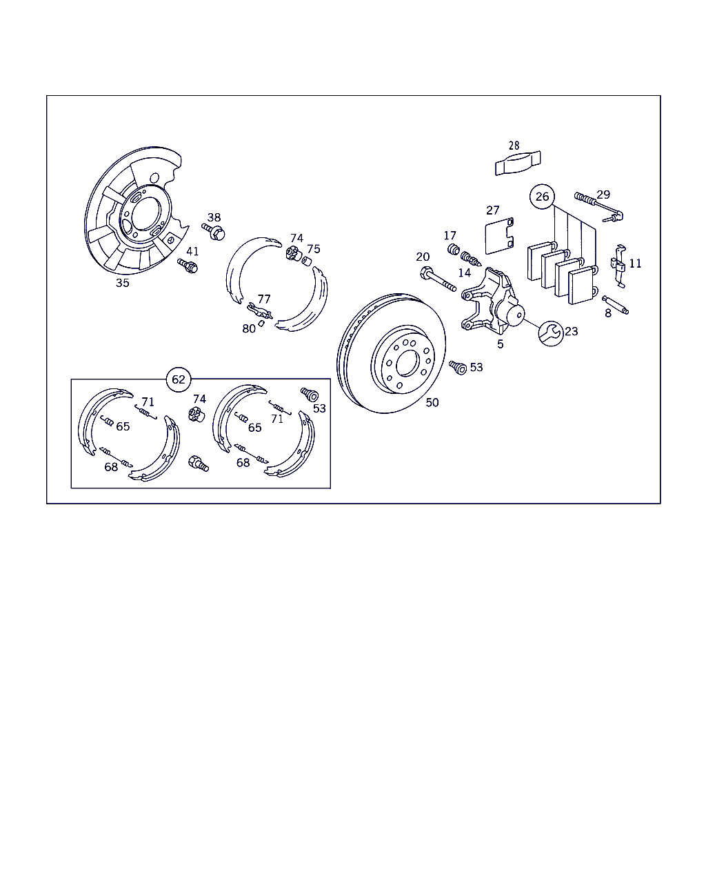 Mercedes-Benz A 002 420 16 20 - Jarrupala, levyjarru inparts.fi