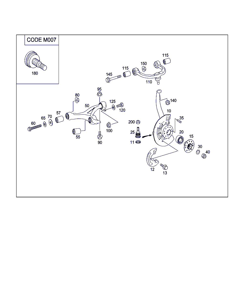 Mercedes-Benz N 000000 004021 - Ruuvi, pakoputkisto inparts.fi