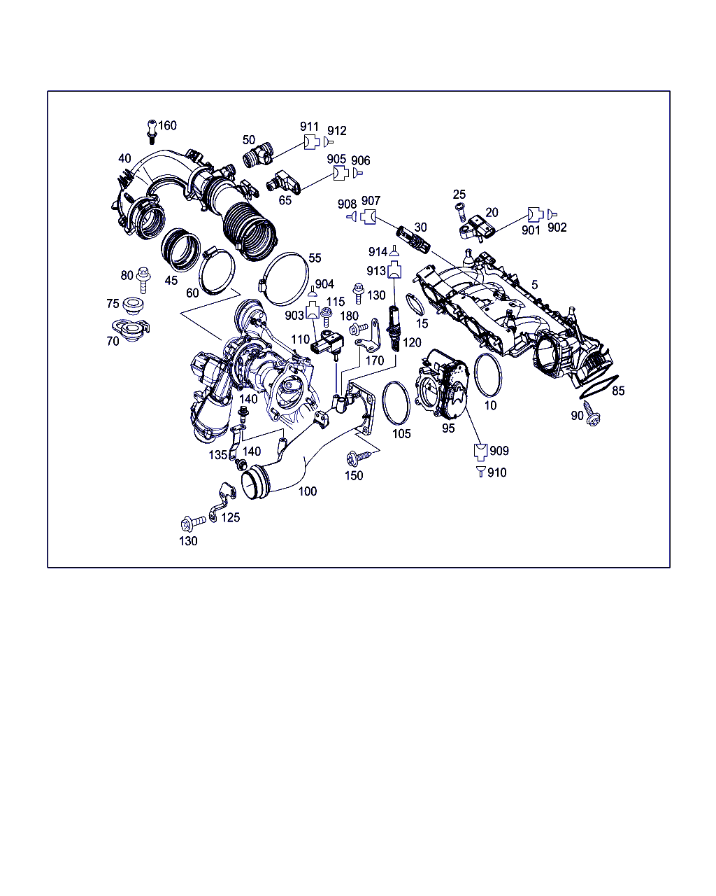 Mercedes-Benz A 270 090 07 37 - Imusarjamoduuli inparts.fi