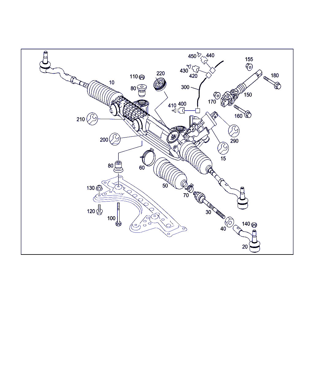 Mercedes-Benz A 211 330 25 03 - Raidetangon pää inparts.fi