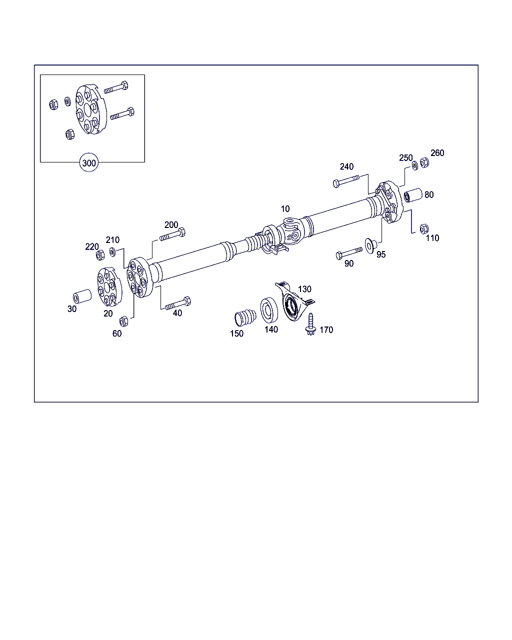 Mercedes-Benz A 209 410 02 15 - Nivel, pitkittäisakseli inparts.fi