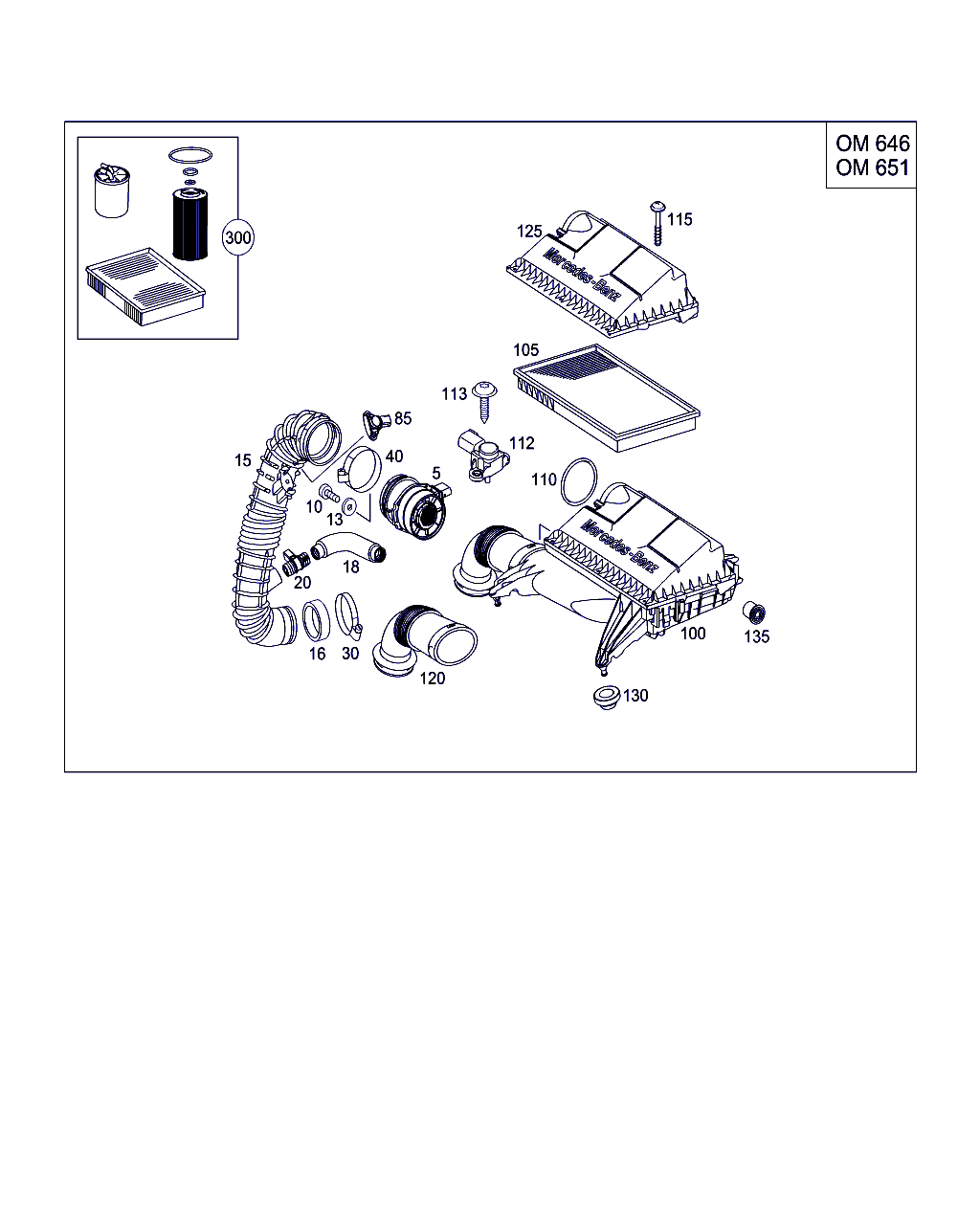 Mercedes-Benz A 000 094 20 48 - Ilmamassamittari inparts.fi