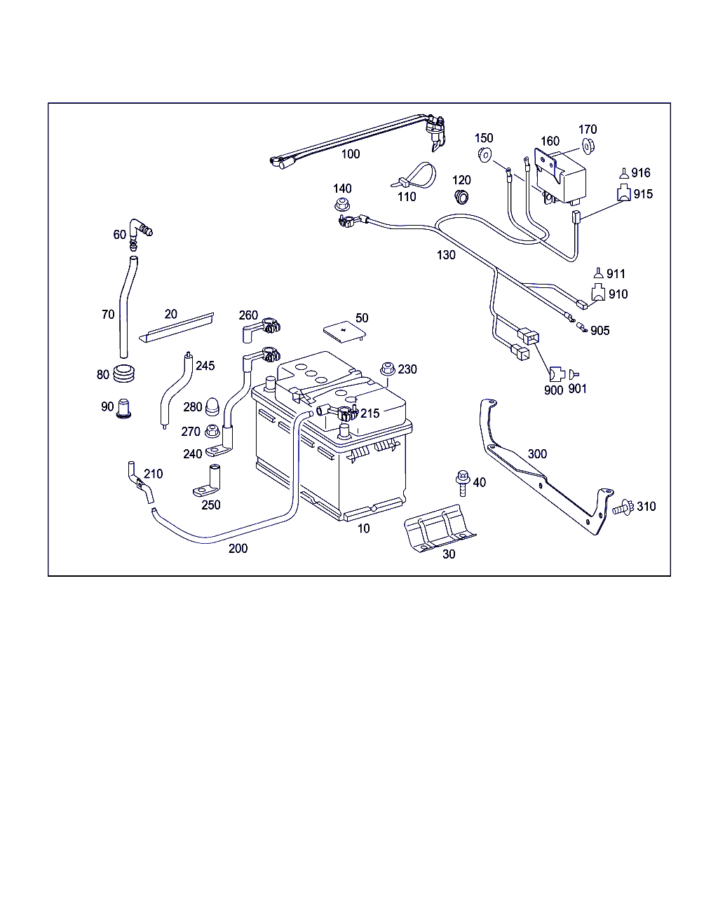 Mercedes-Benz A 000 982 31 08 - Käynnistysakku inparts.fi