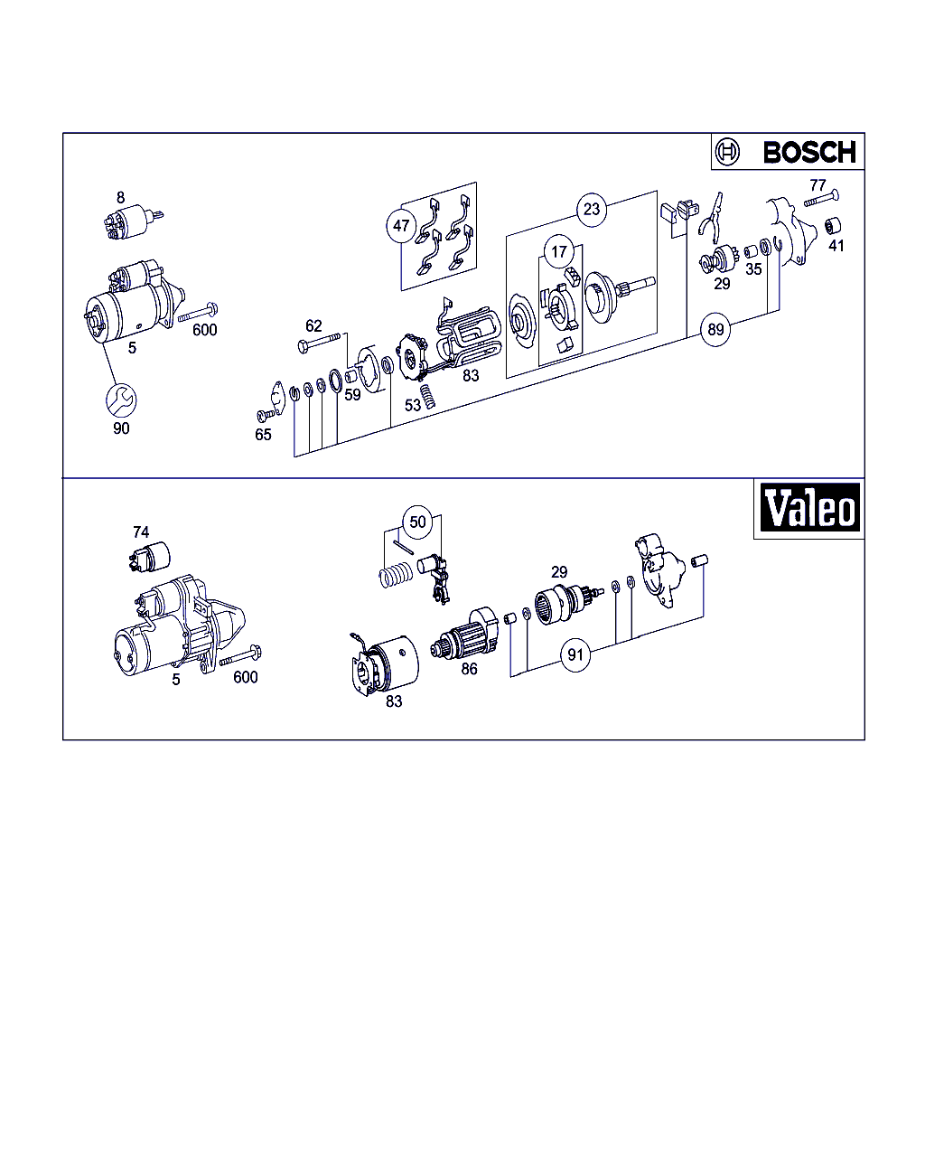 Mercedes-Benz A 001 152 35 10 - Magneettikytkin, käynnistin inparts.fi