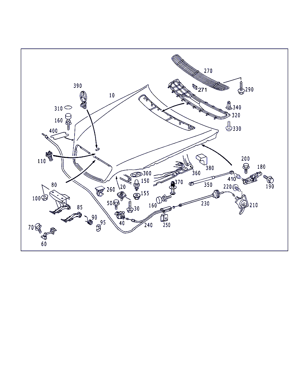 Mercedes-Benz A 210 880 01 86 - Keulamerkki inparts.fi