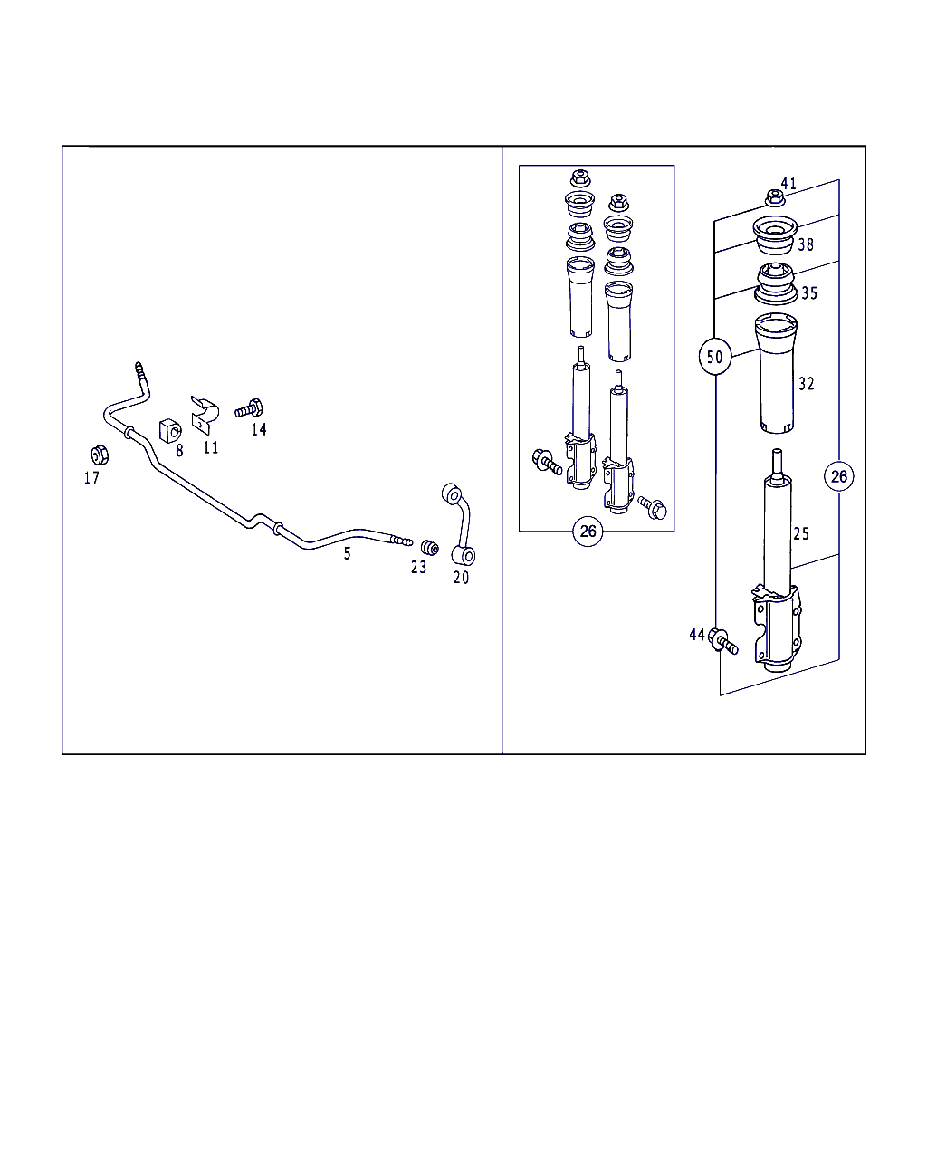 Mercedes-Benz A 901 323 02 85 - Laakerin holkki, vakaaja inparts.fi