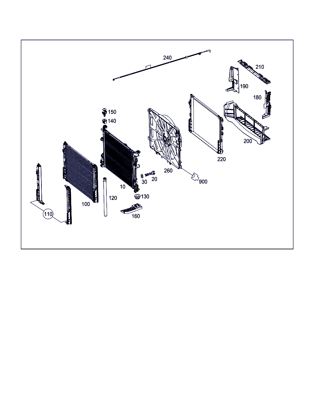 Mercedes-Benz A 246 500 00 93 - Puhallinmoottori, jäähdytituulet. inparts.fi