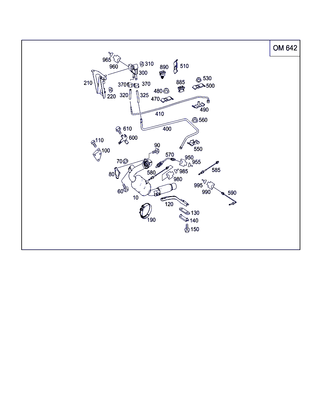 Mercedes-Benz A 005 153 41 28 - Tunnistin, pakokaasulämpötila inparts.fi