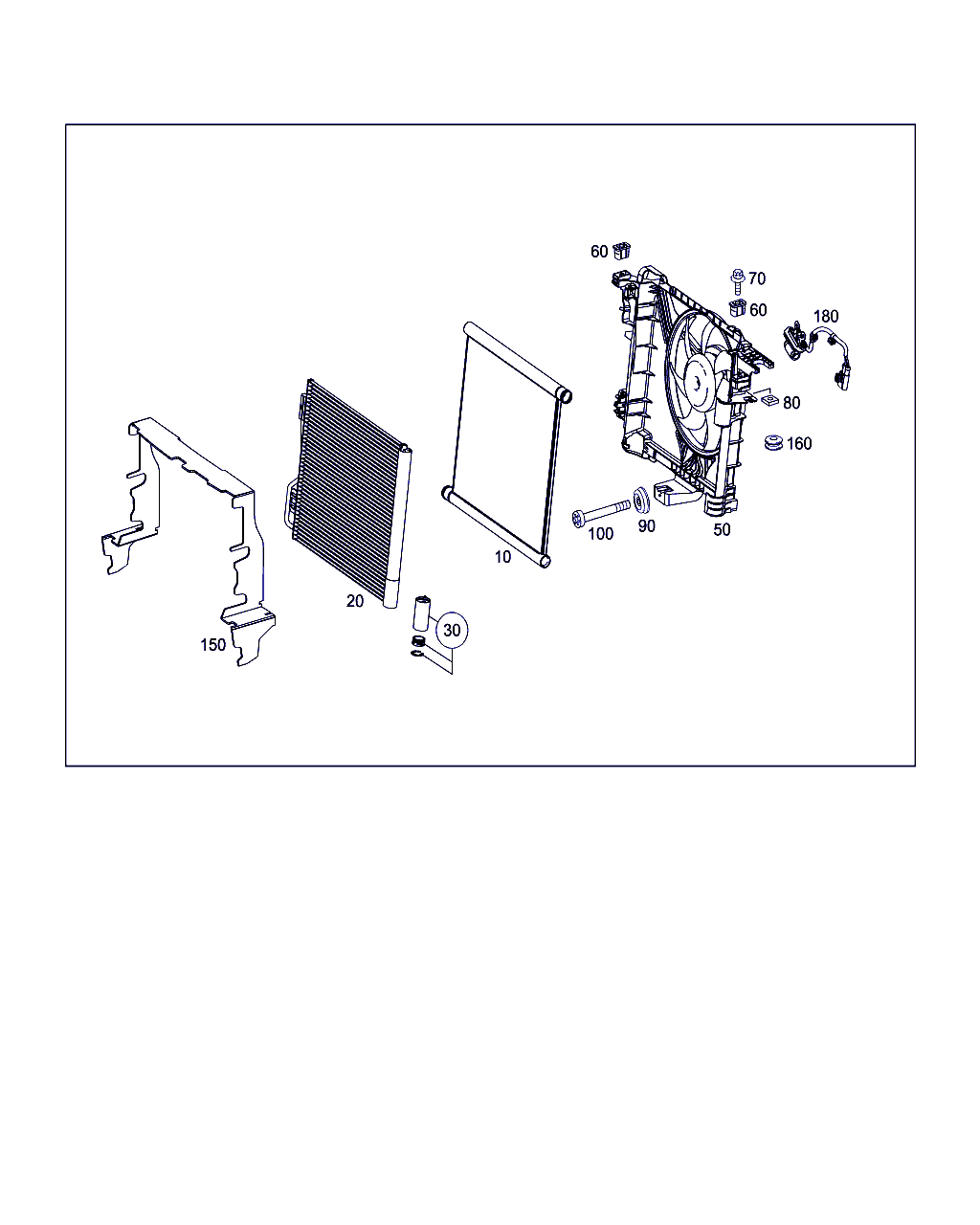 Smart A 451 500 00 54 - Lauhdutin, ilmastointilaite inparts.fi